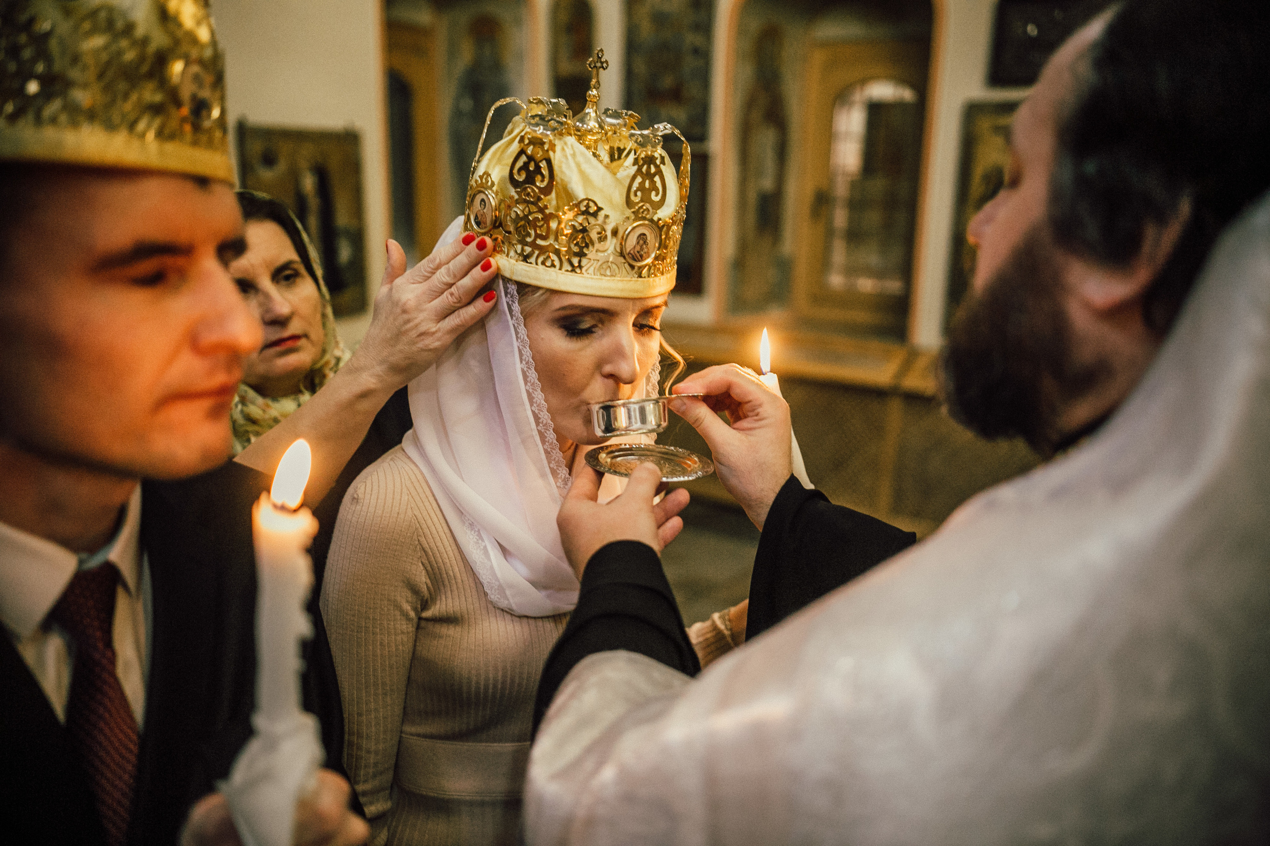 Венчание. Казанский собор на Красной Площади. Свадебный фотограф в Москве Влад Бойцов