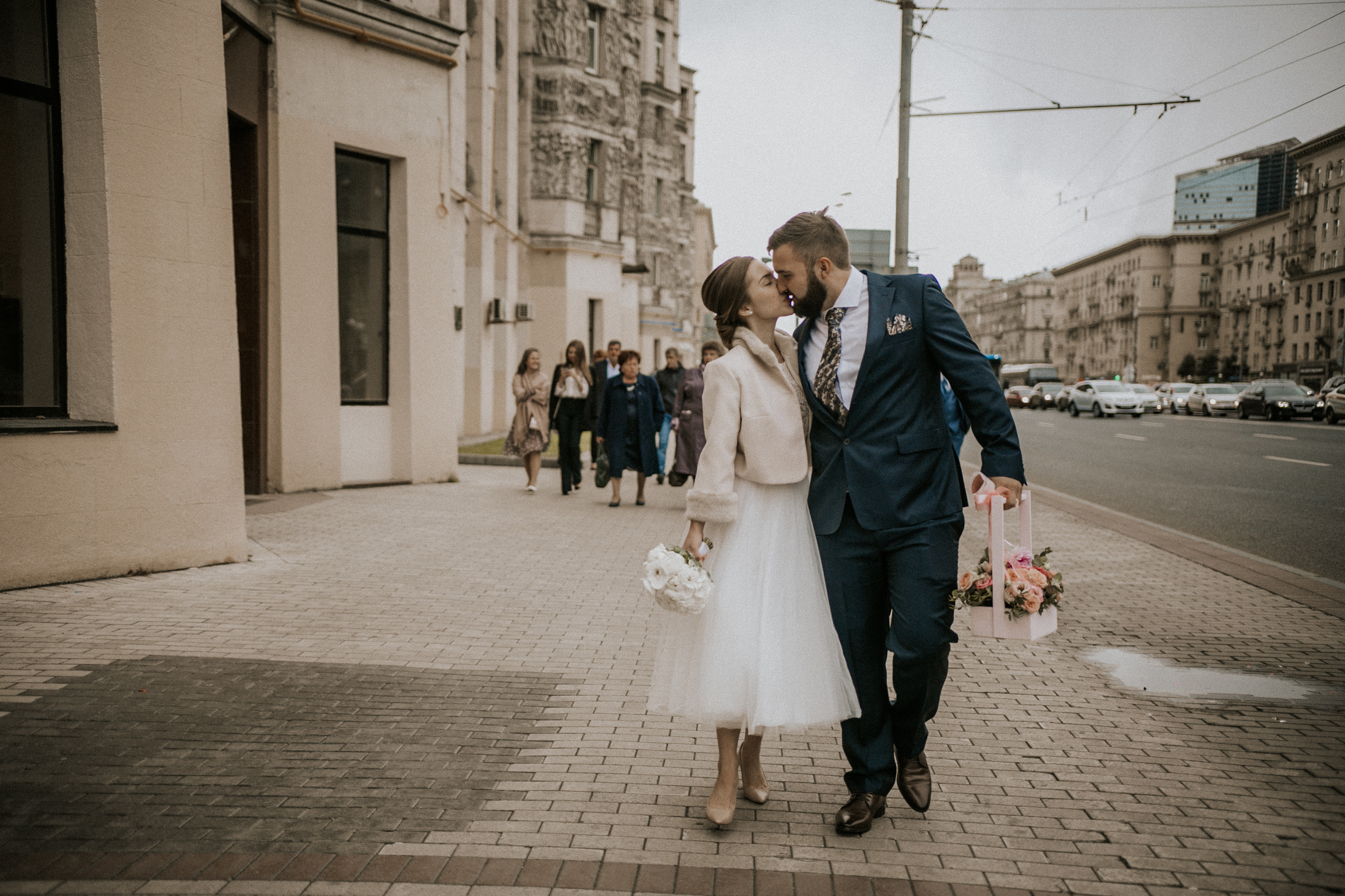 D & K. Загс и прогулка. Свадебный фотограф в Москве Влад Бойцов