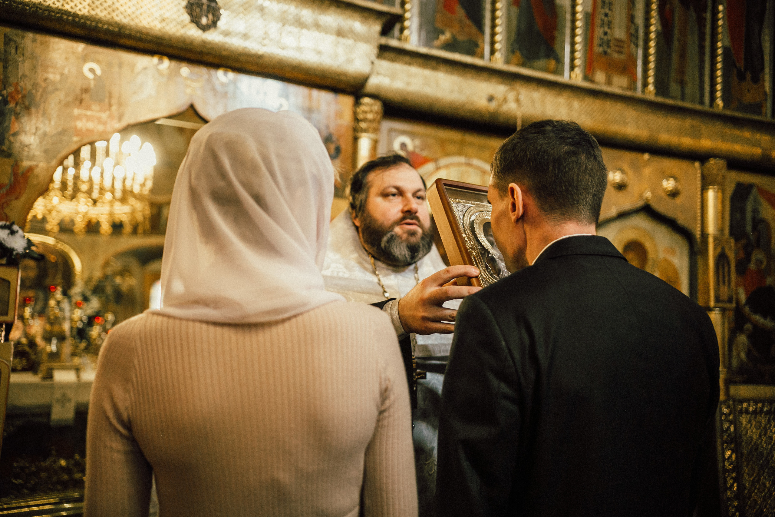 Венчание. Казанский собор на Красной Площади. Свадебный фотограф в Москве Влад Бойцов