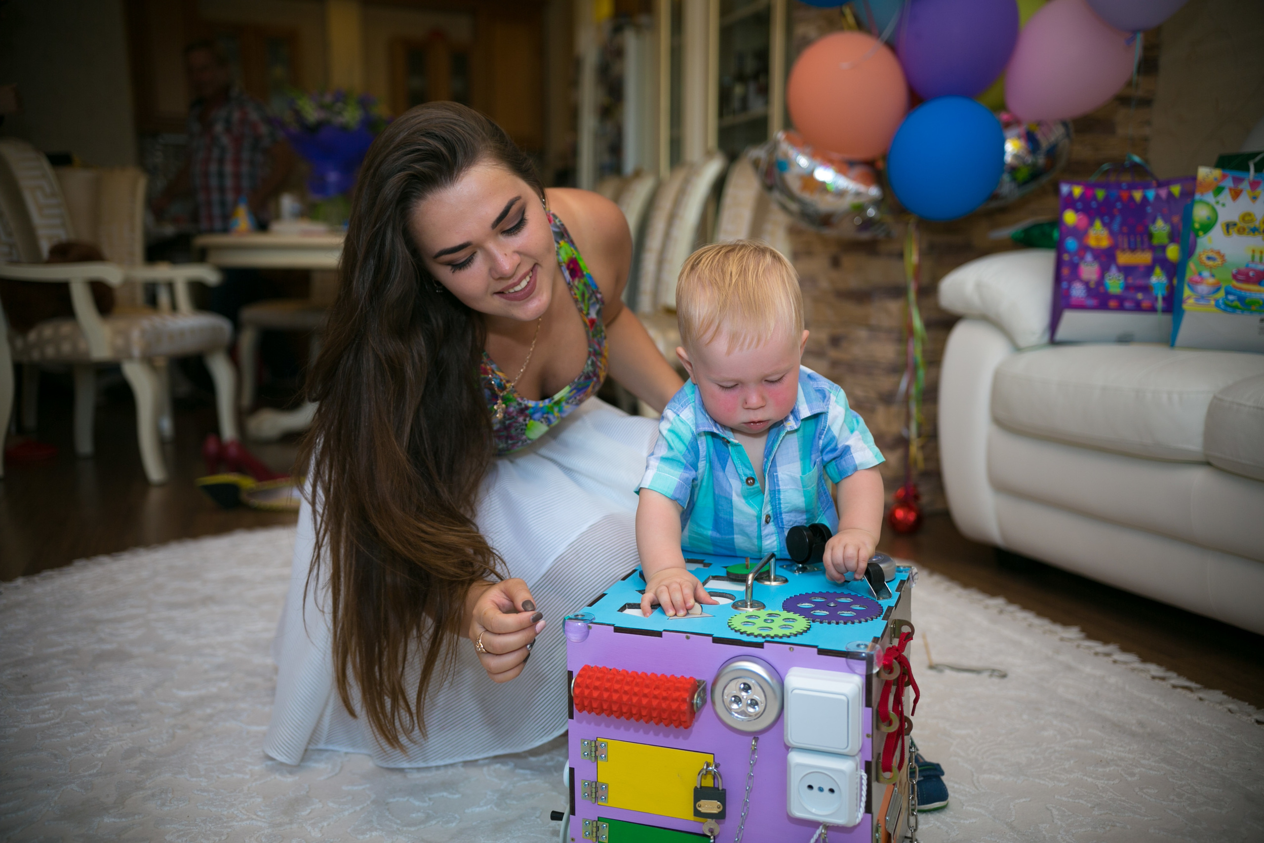 Детский день рожденья дома. Свадебный фотограф в Москве Влад Бойцов