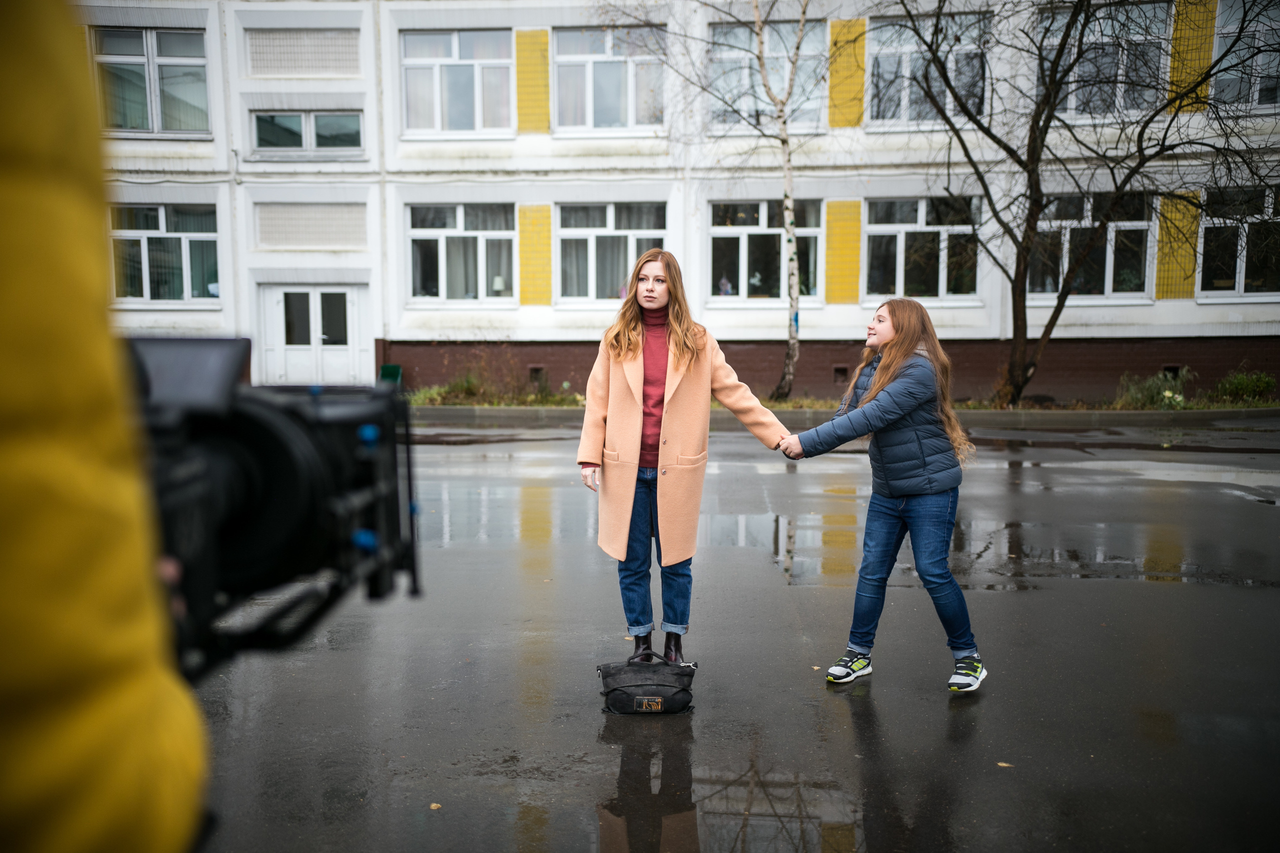 Ю.Савичева. Бэк съемки клипа. Свадебный фотограф в Москве Влад Бойцов