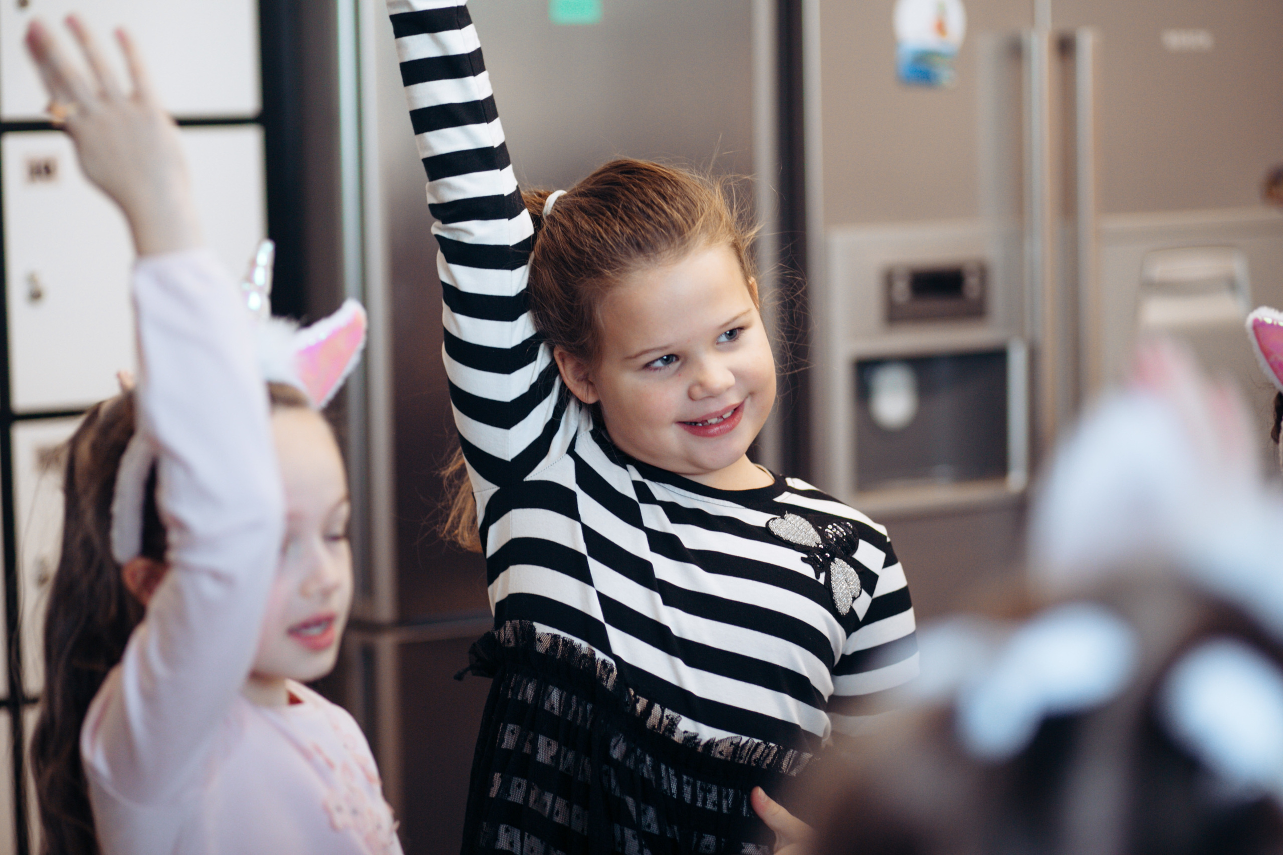 The kitchen studio of Y. Vysotskaya. Kids birthday. Photographer Vlad Boytsoff