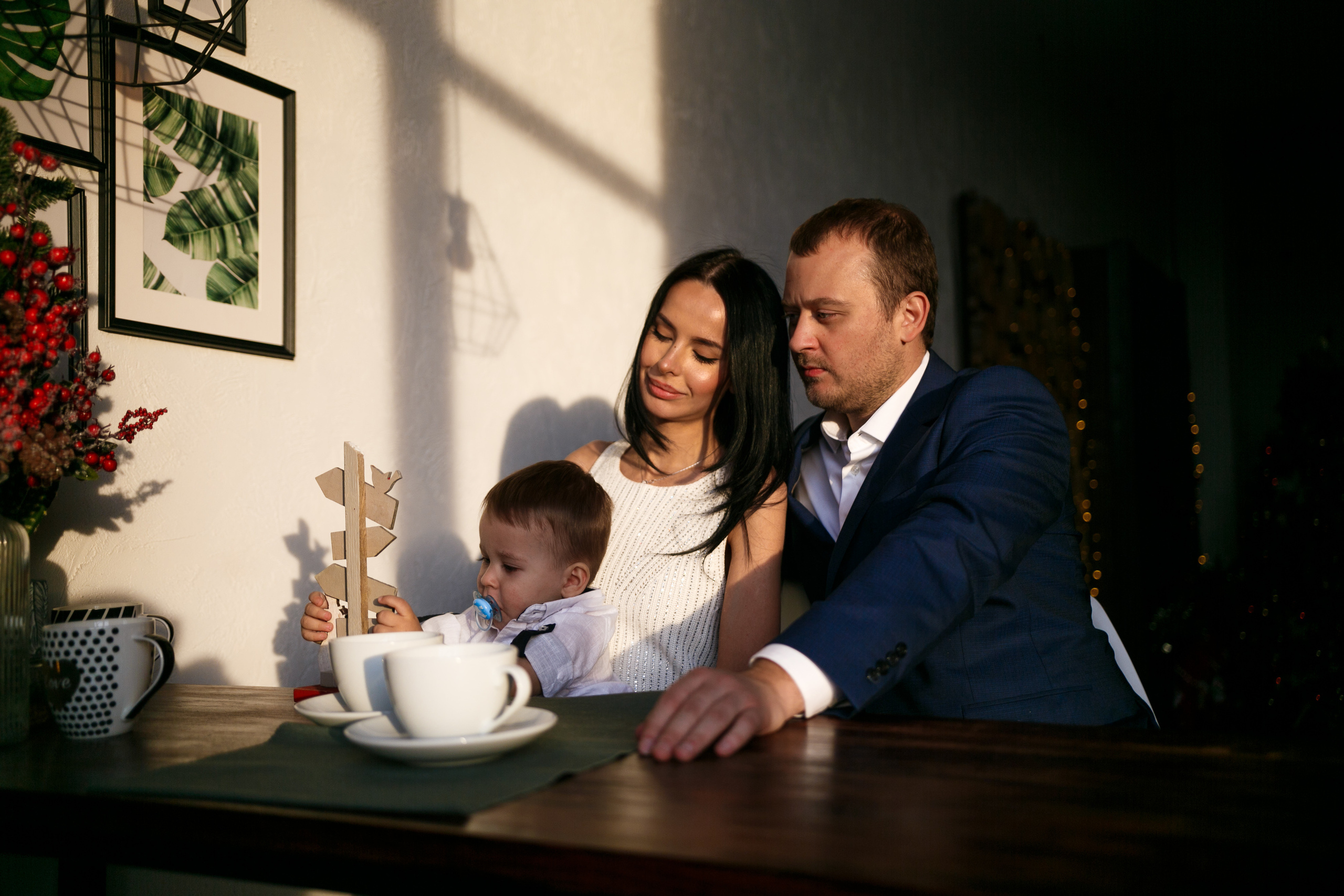 Семейная съемка в студии. Свадебный фотограф в Москве Влад Бойцов