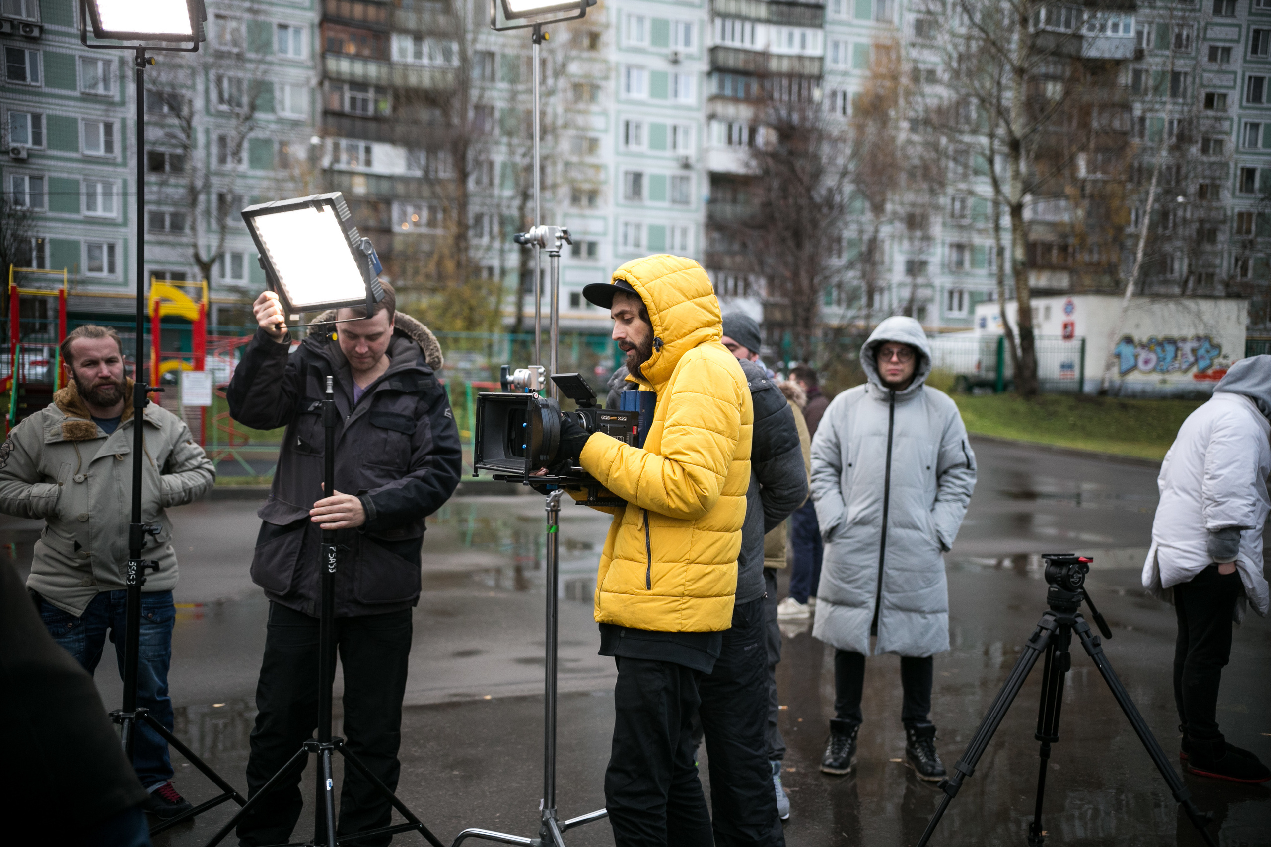Ю.Савичева. Бэк съемки клипа. Свадебный фотограф в Москве Влад Бойцов