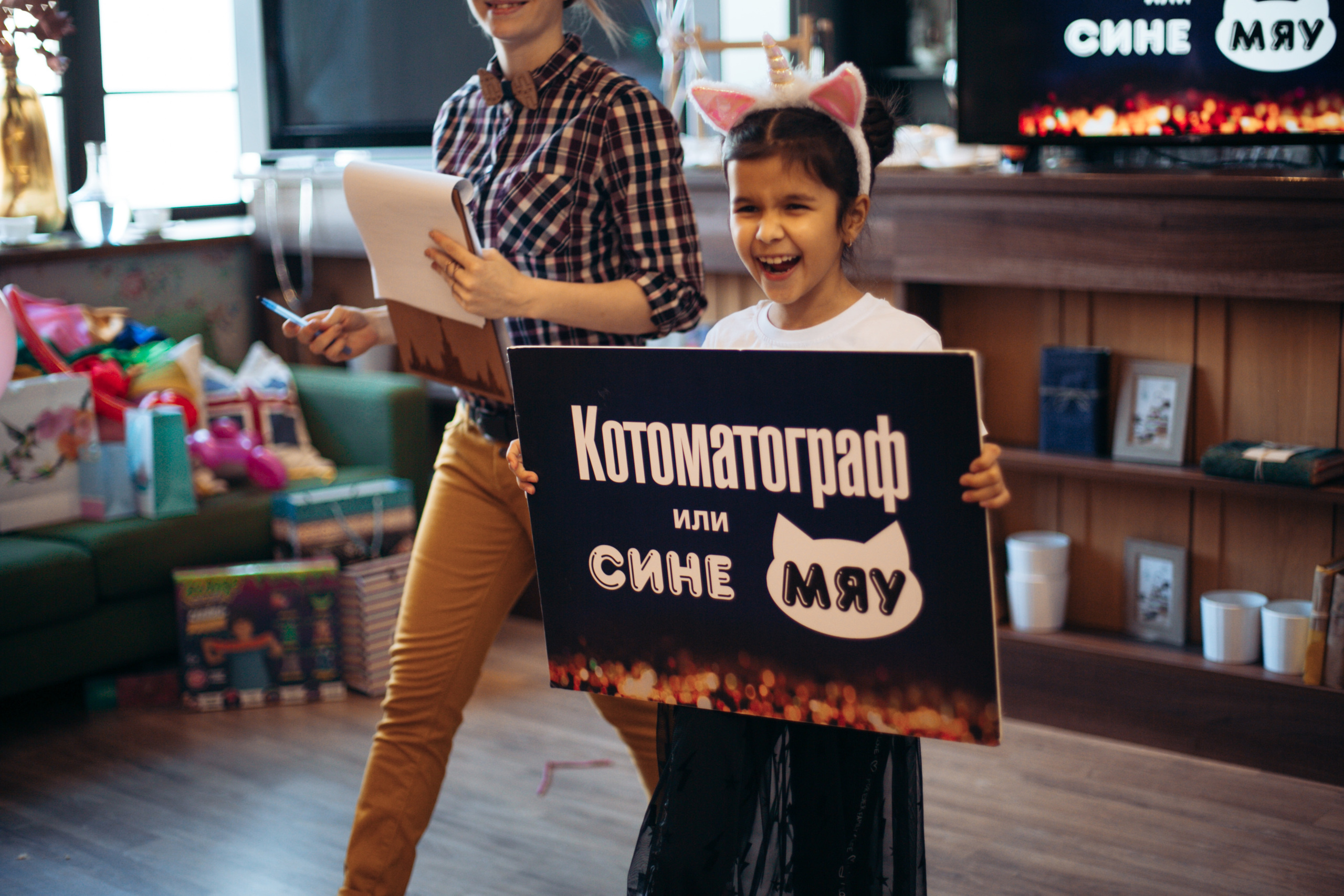 The kitchen studio of Y. Vysotskaya. Kids birthday. Photographer Vlad Boytsoff