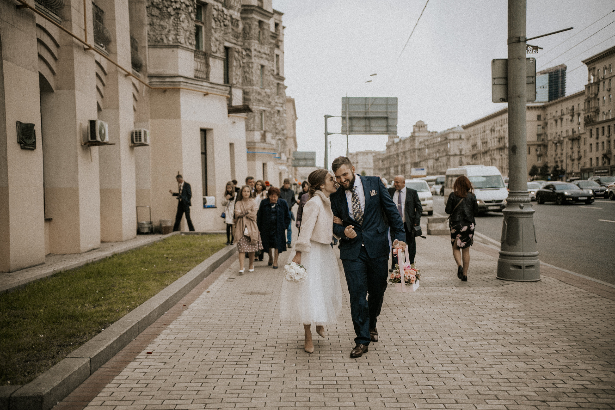 D & K. Загс и прогулка. Свадебный фотограф в Москве Влад Бойцов