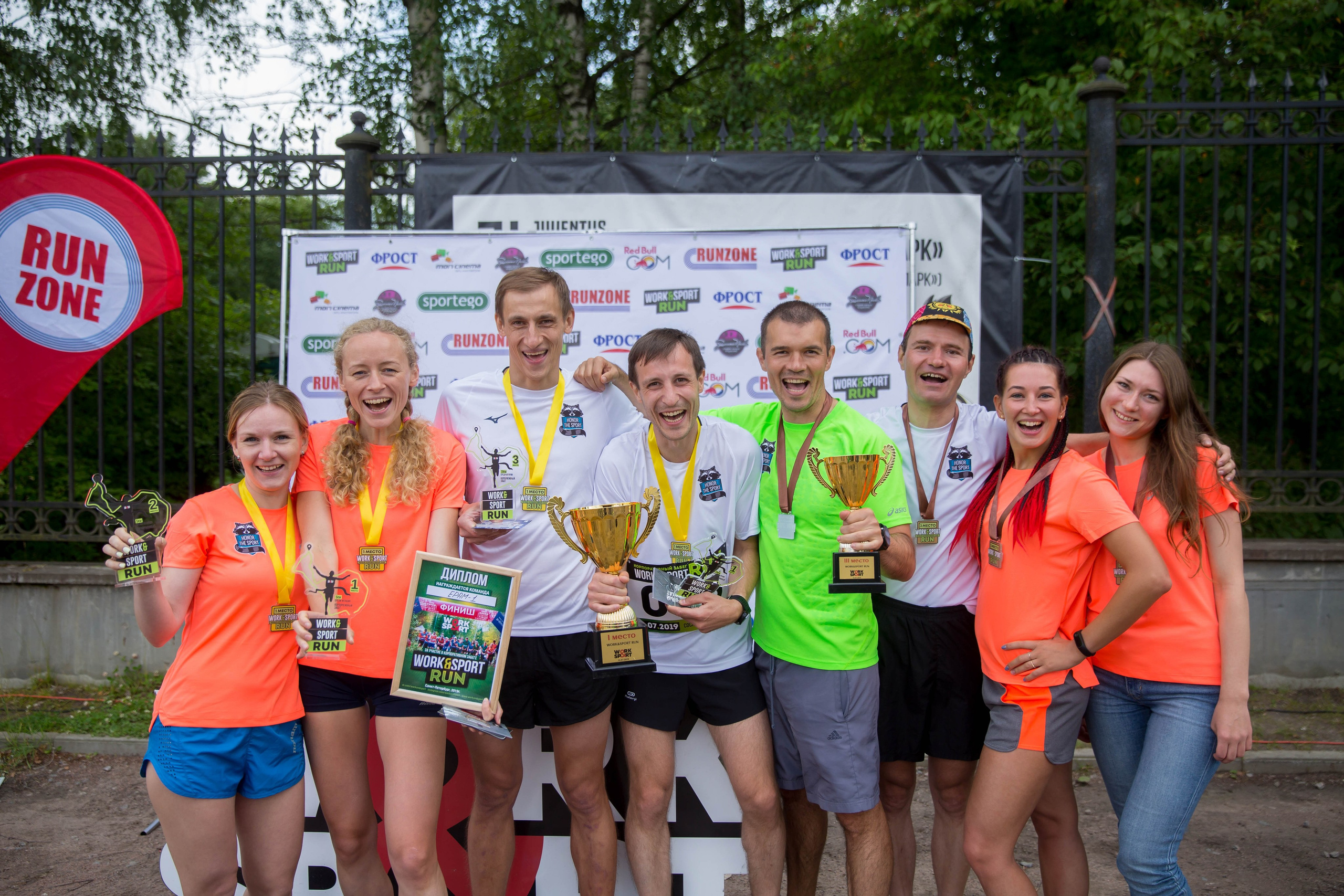 Забег для «Work&Sport». Снимаю съемки