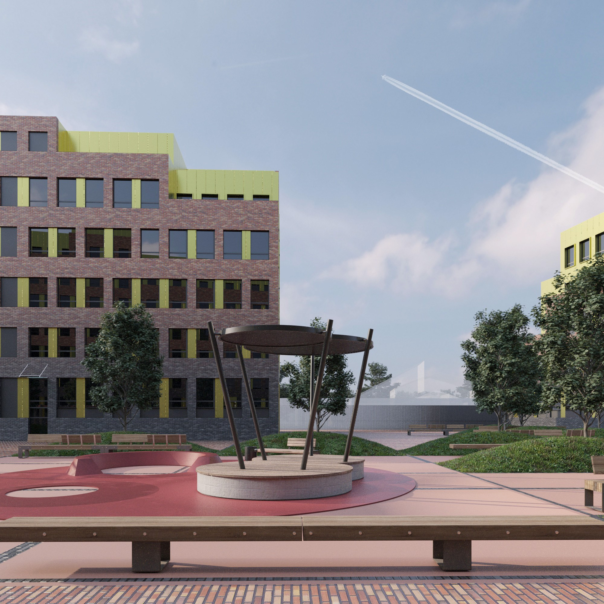 Многоквартирные дома / Dachnaya_GK Вариант 2. SAAS Селиванов Алексей Архитектурная Студия