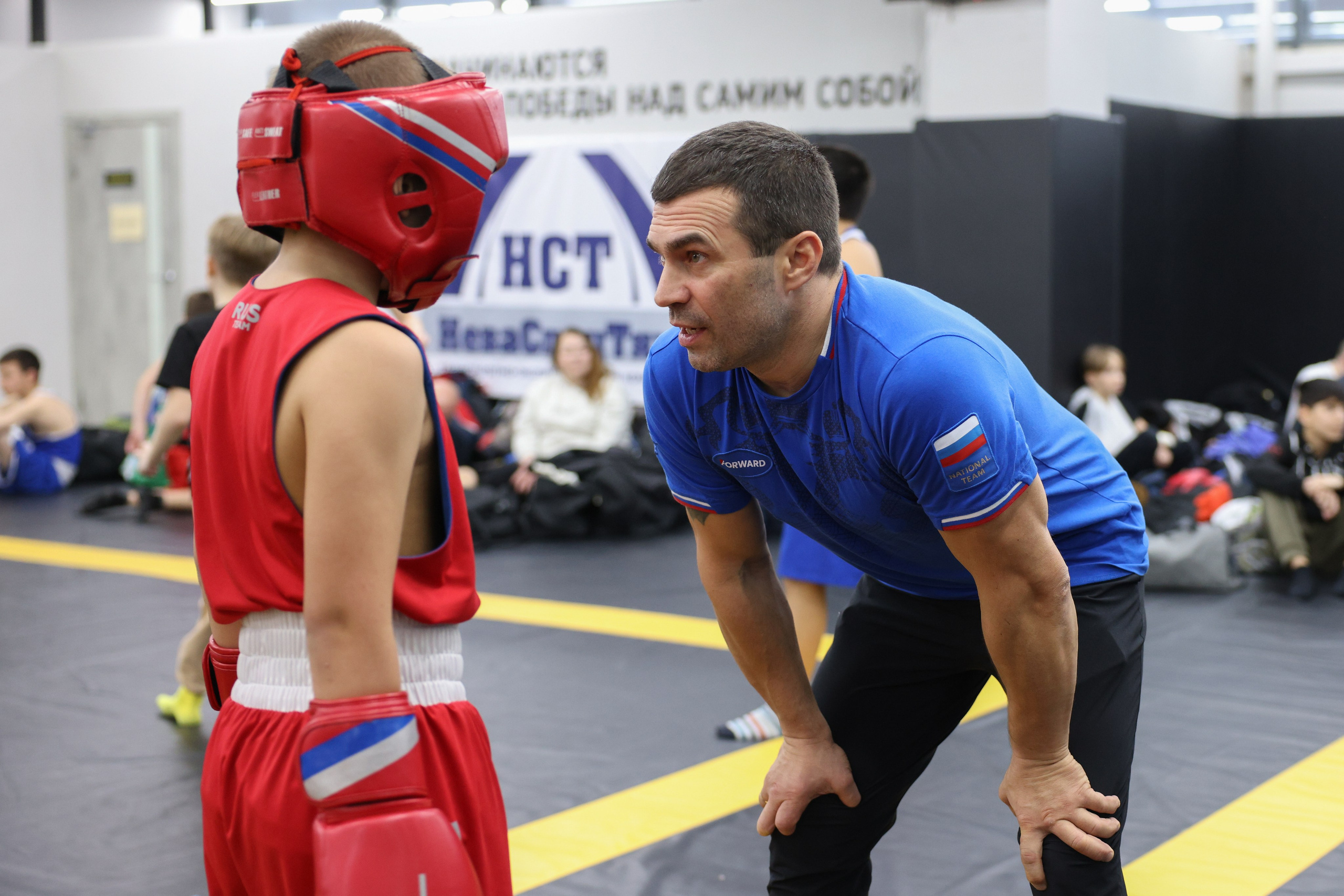 Открытый ринг «кубок ООО «ТЭК НеваСпецТяж». Фотограф Александр Заломаев
