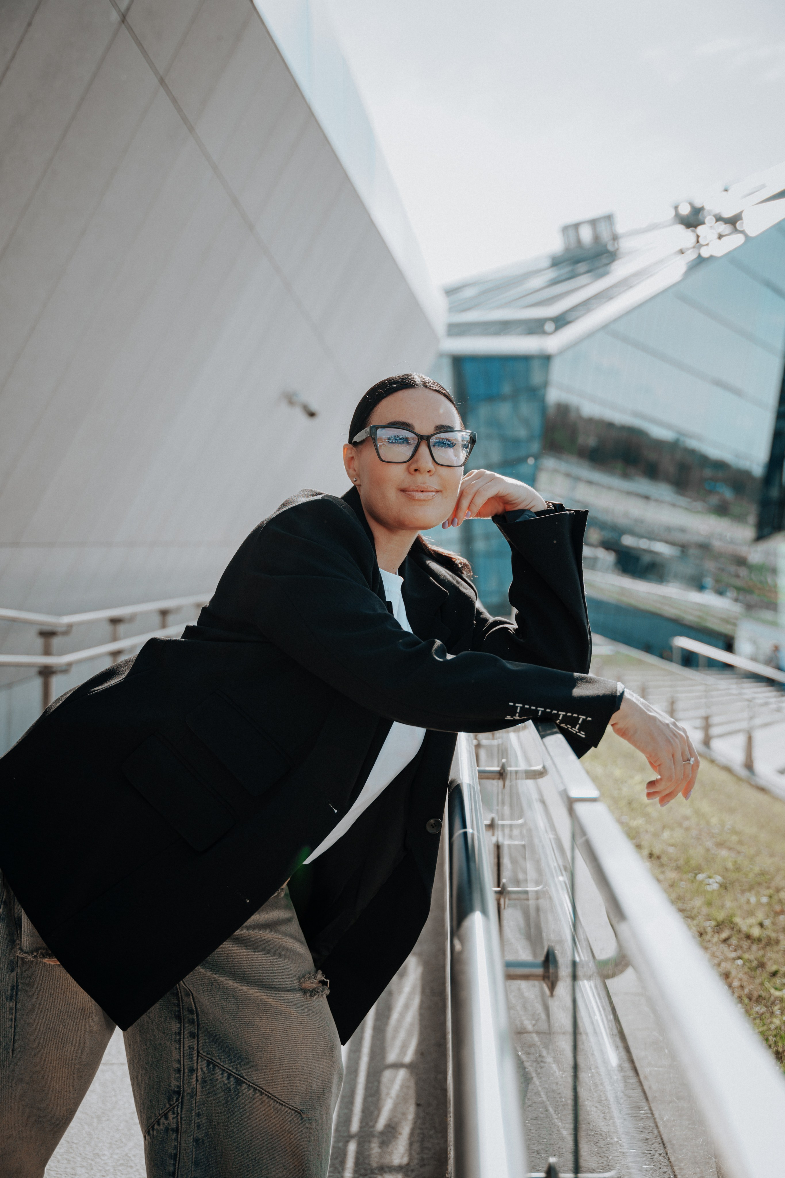 Елена. Лахта центр. Портретный фотограф в Санкт-Петербурге Дмитриева Наталия