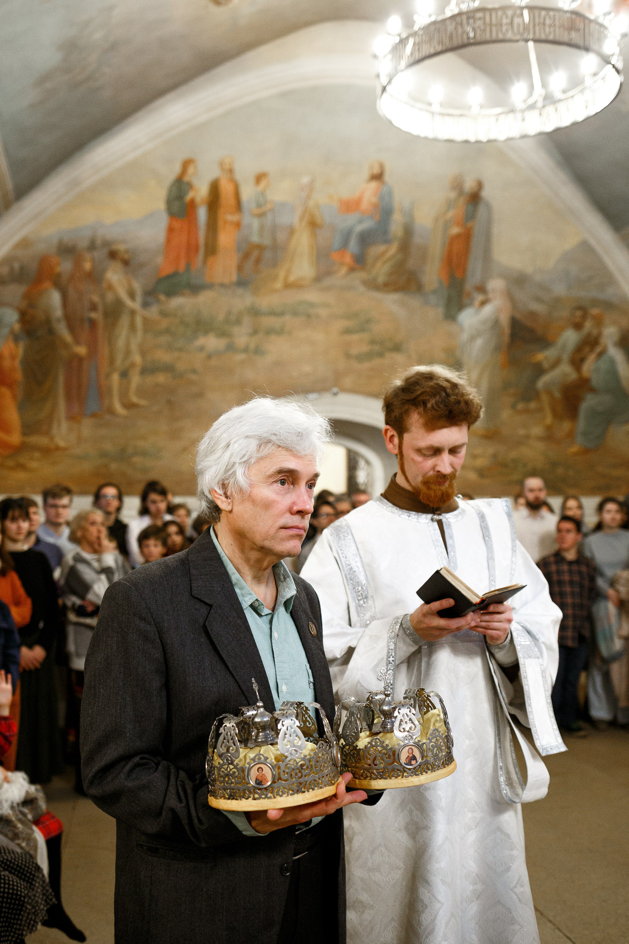 Необычное Венчание в храме Космы и Дамиана в Шубине. Красивые и трогательные кадры.