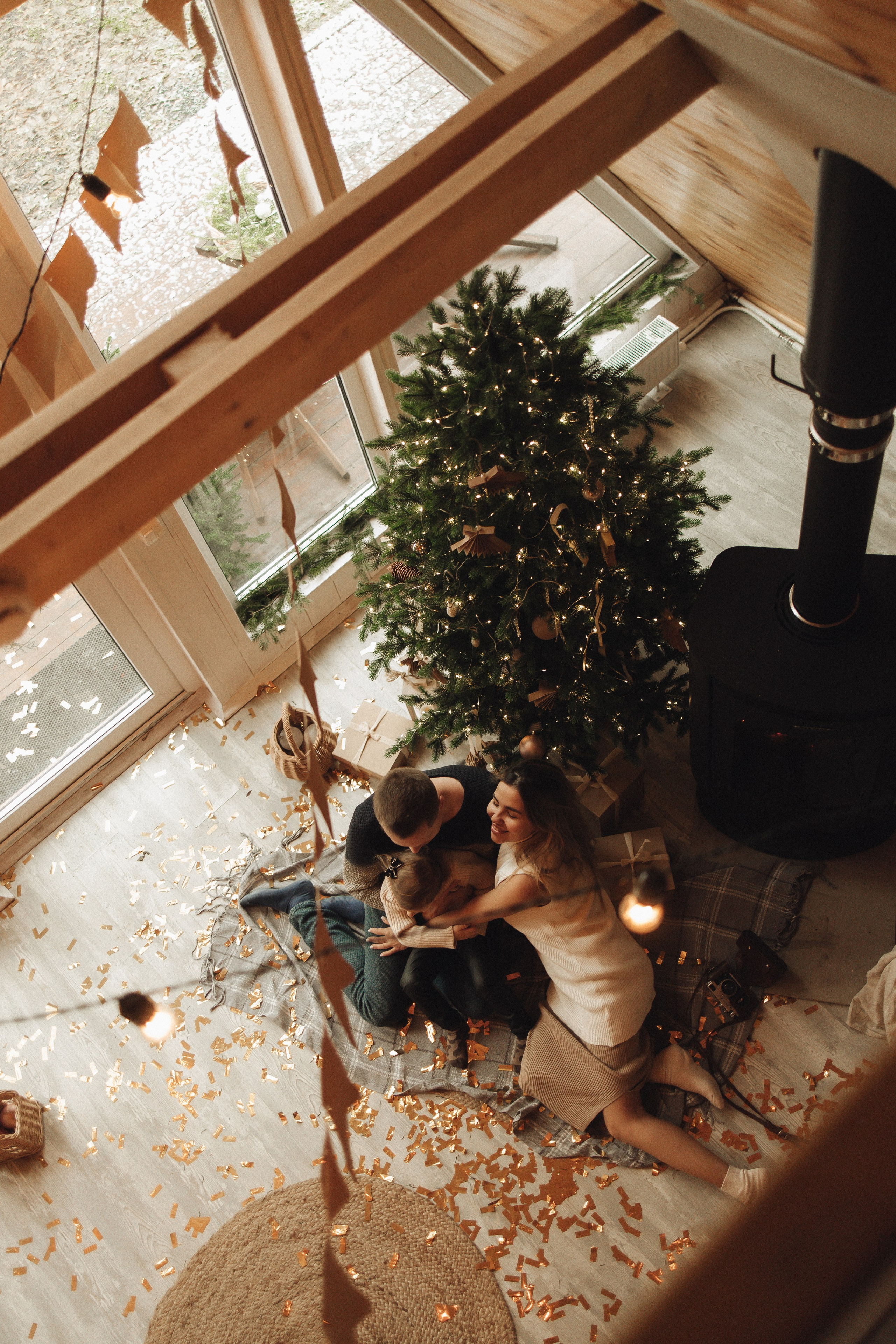 Новогодняя история в домике. Семейный и детский фотограф, таганрог, ростов-на-дону