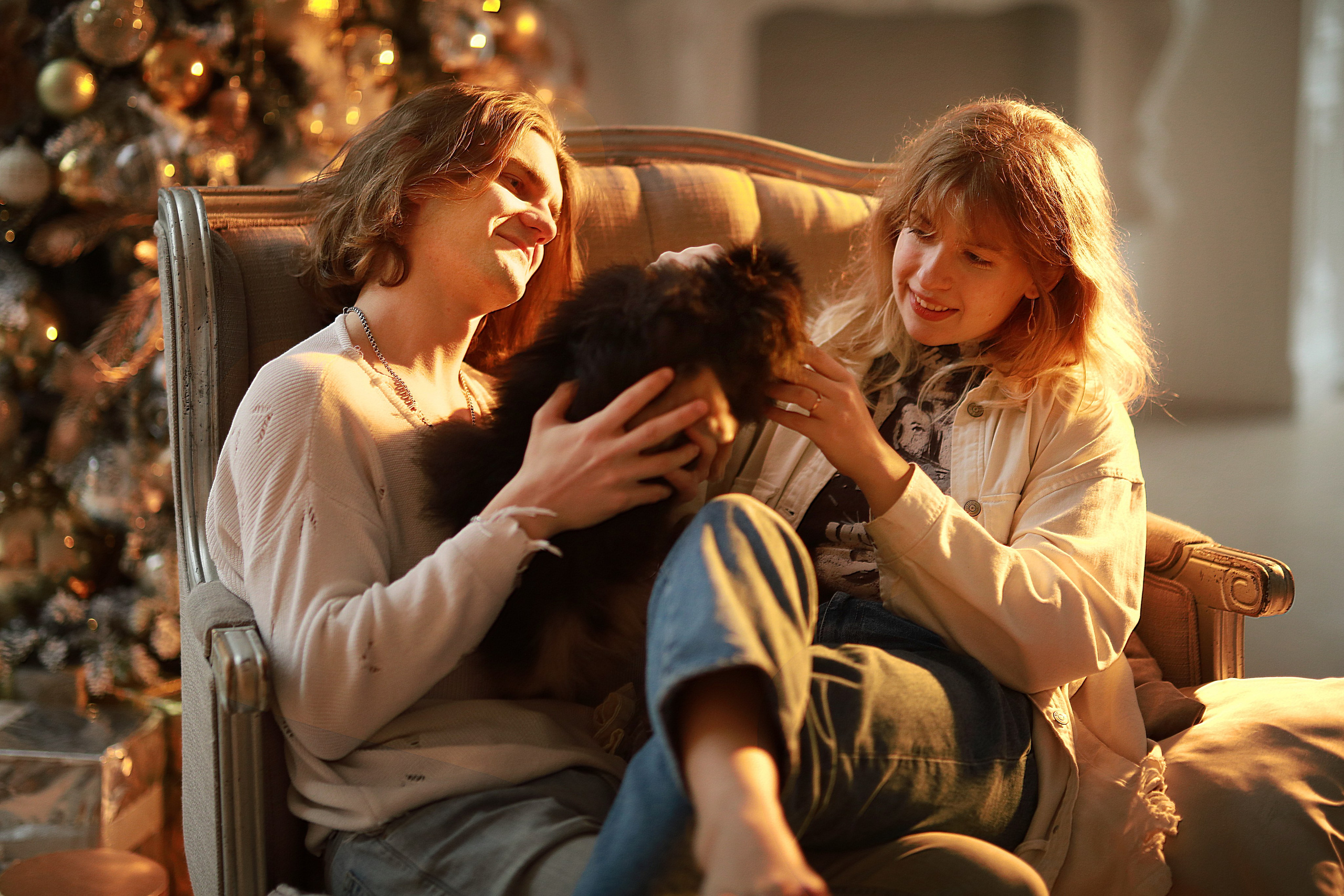 Новый год зал Ника. Фотограф Юлия Рязанова Москва семейный и детский