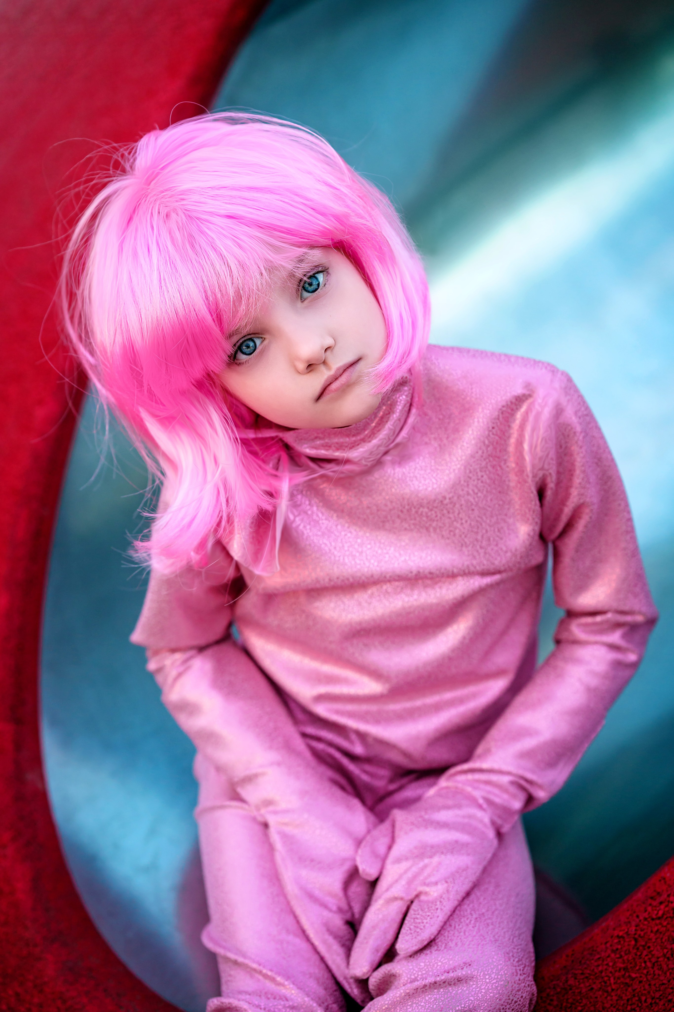 Инопланетяшка и космонавт. Фотограф Валентина Полунина