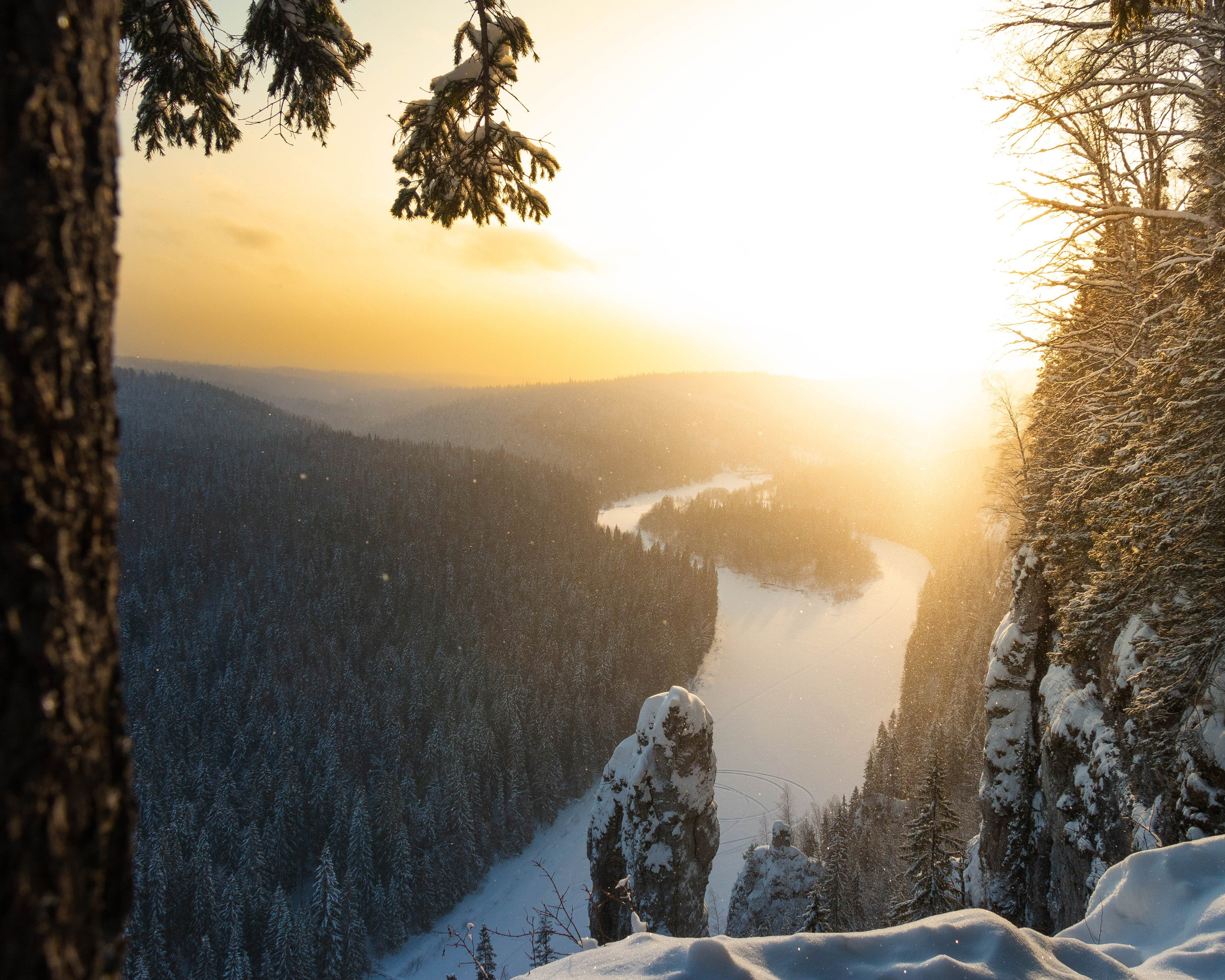 Усьвинские столбы. Чёртов палец