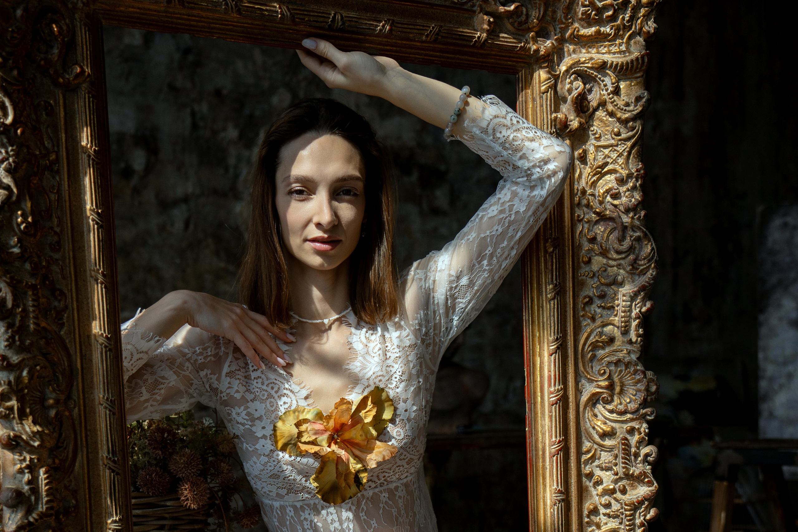 Женская съемка в студии. Портретный фотограф Олеся Владимирова в Москве