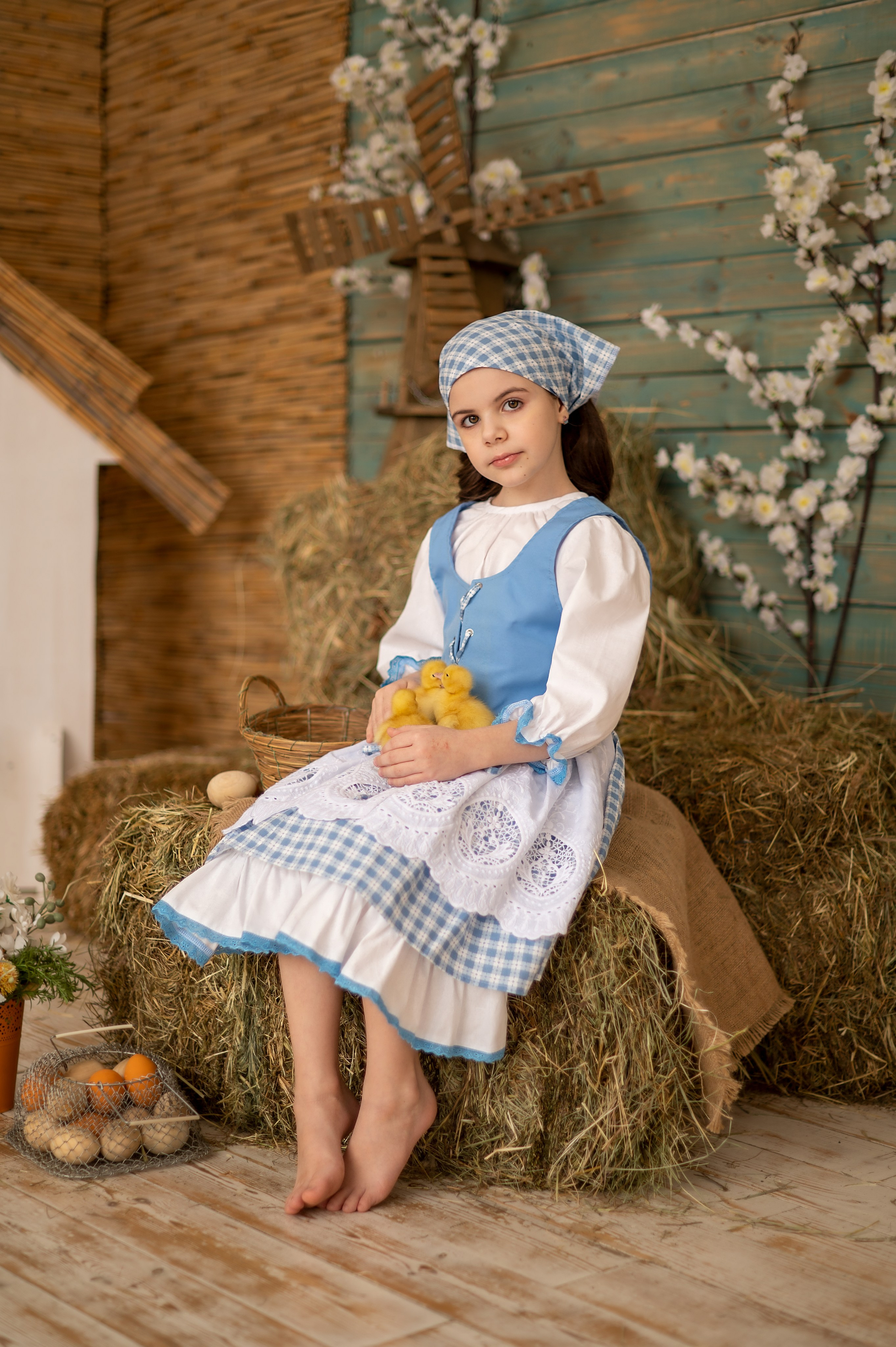 Фотосессия с утятами Драган студия. Детский и семейный фотограф г. Москва Оксана Катаджи