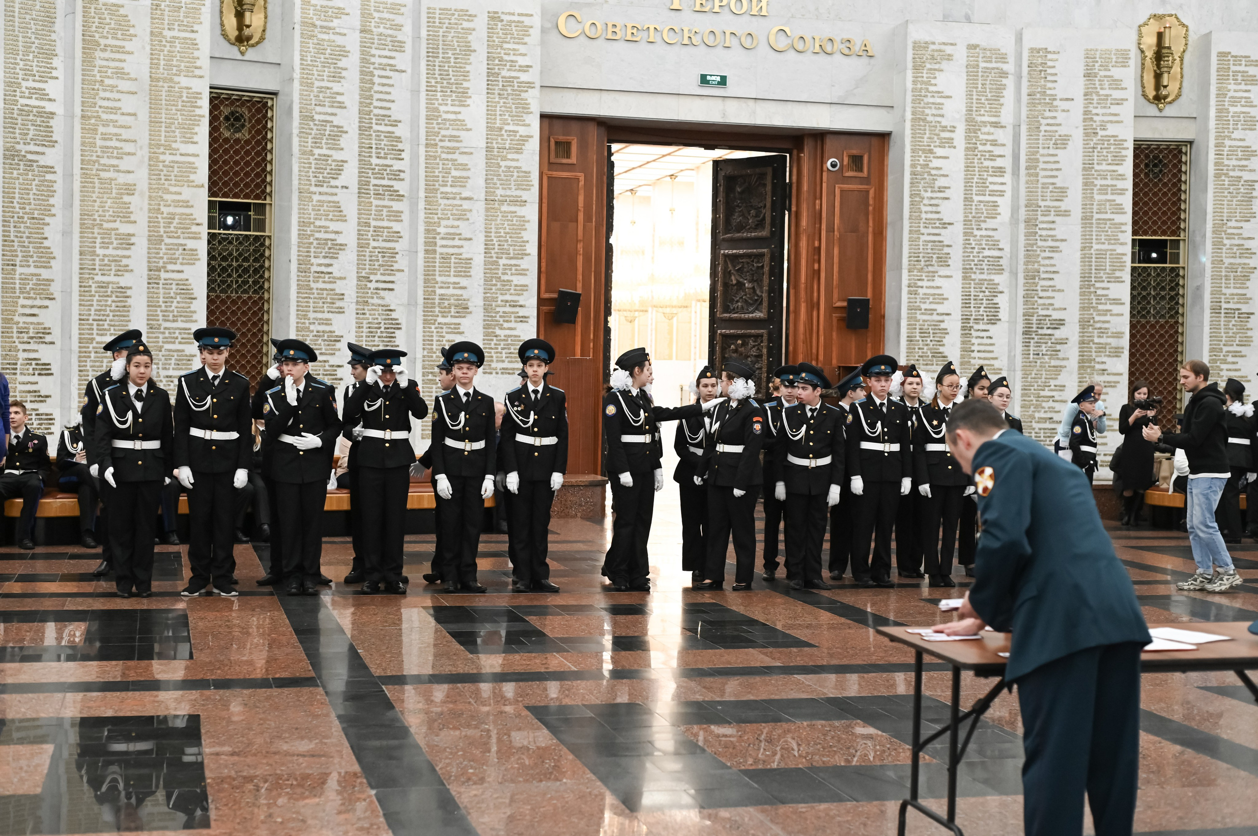 Присяга Поклонная Гора. Детский и семейный фотограф г. Москва Оксана Катаджи