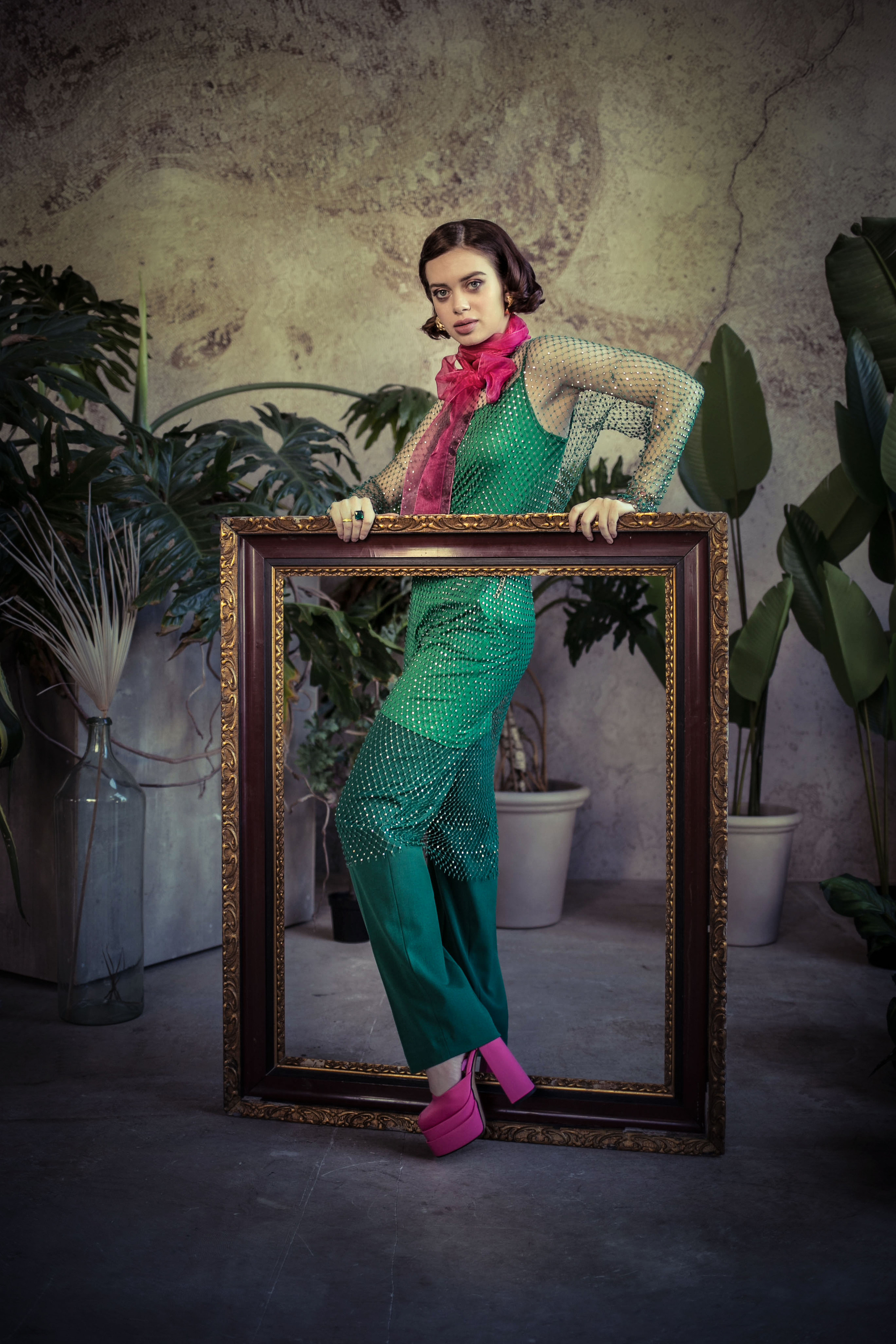 Студийный портрет. Женский портретный фотограф в Москве и Московской области