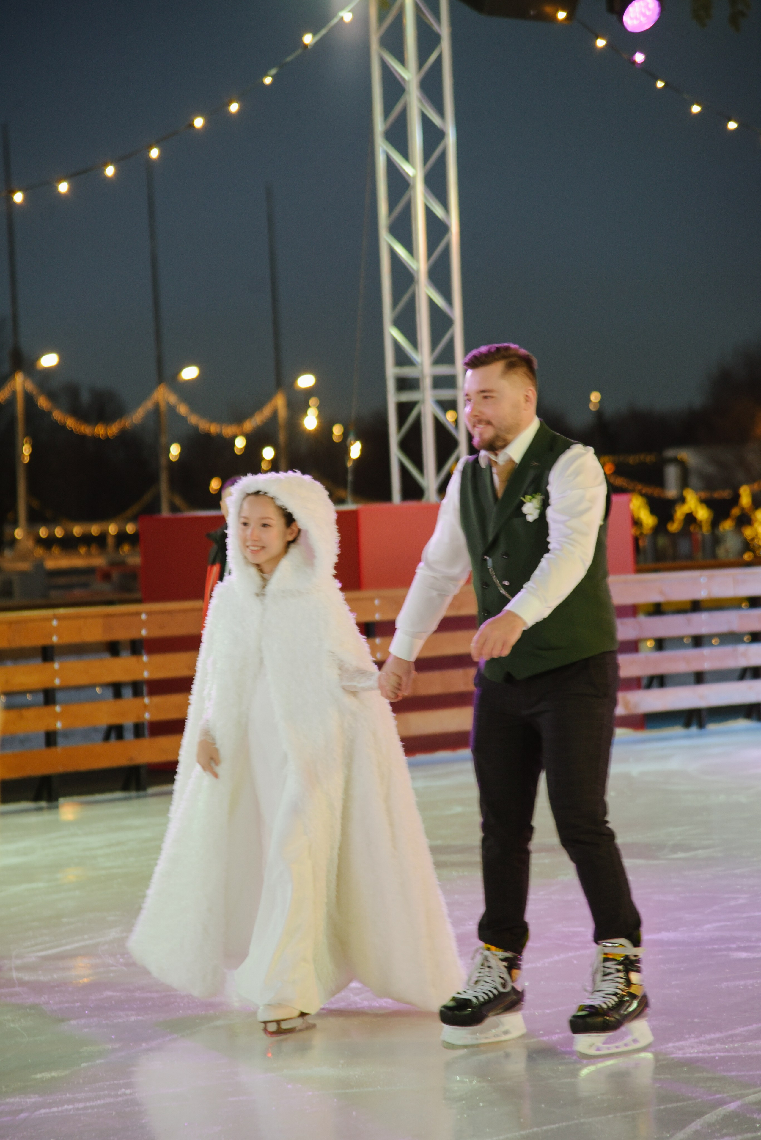 На льду. Фотограф Лола Волна, город Москва
