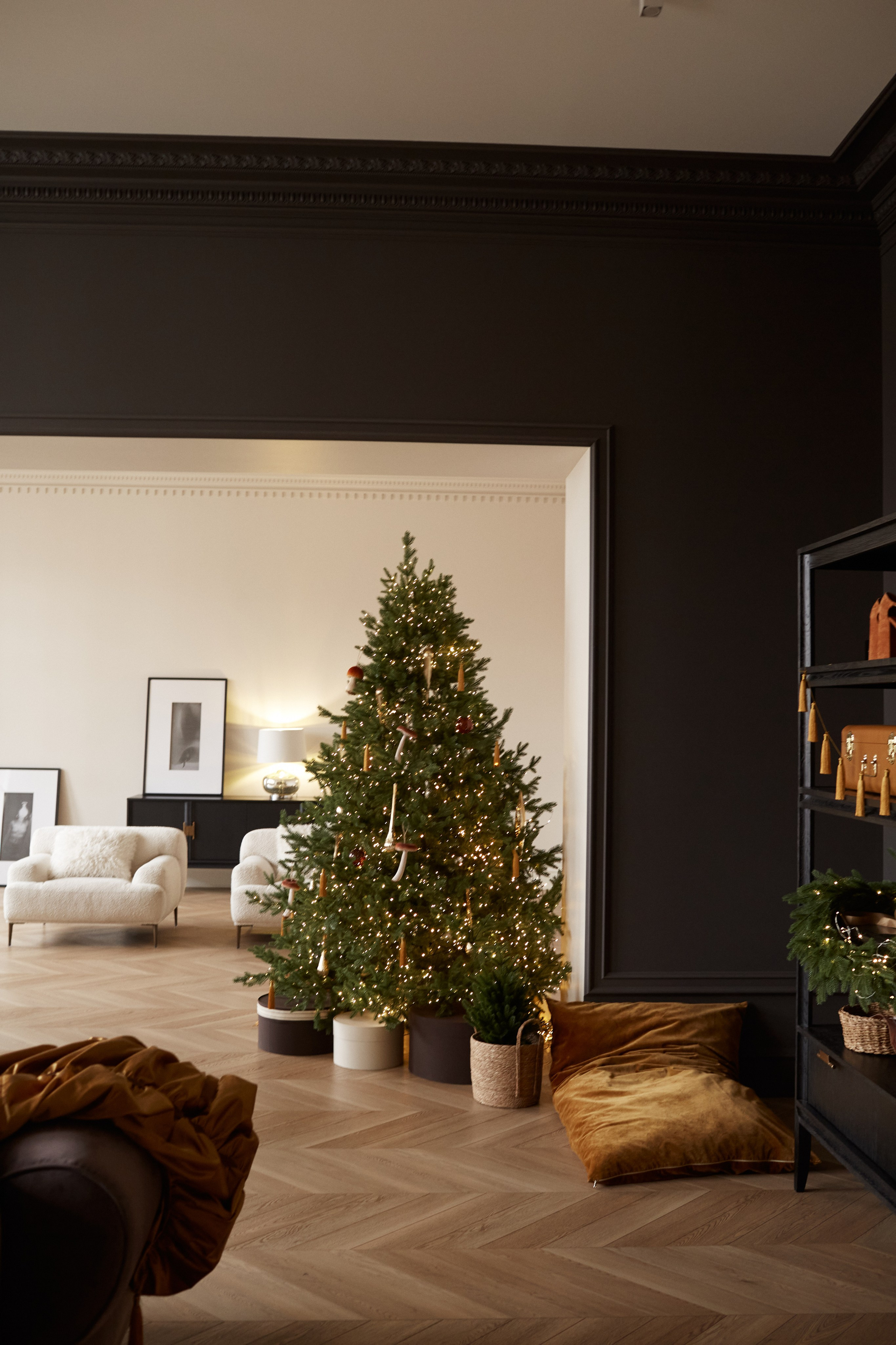 Новогодний интерьер фотостудии «Париж», город Краснодар. Семейный и детский фотограф в Краснодаре Анна Трашкова