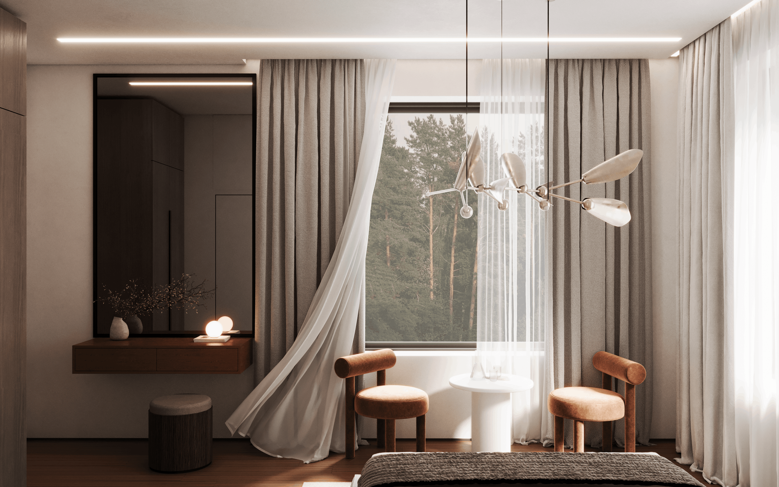 Второй этаж дома TSTRT