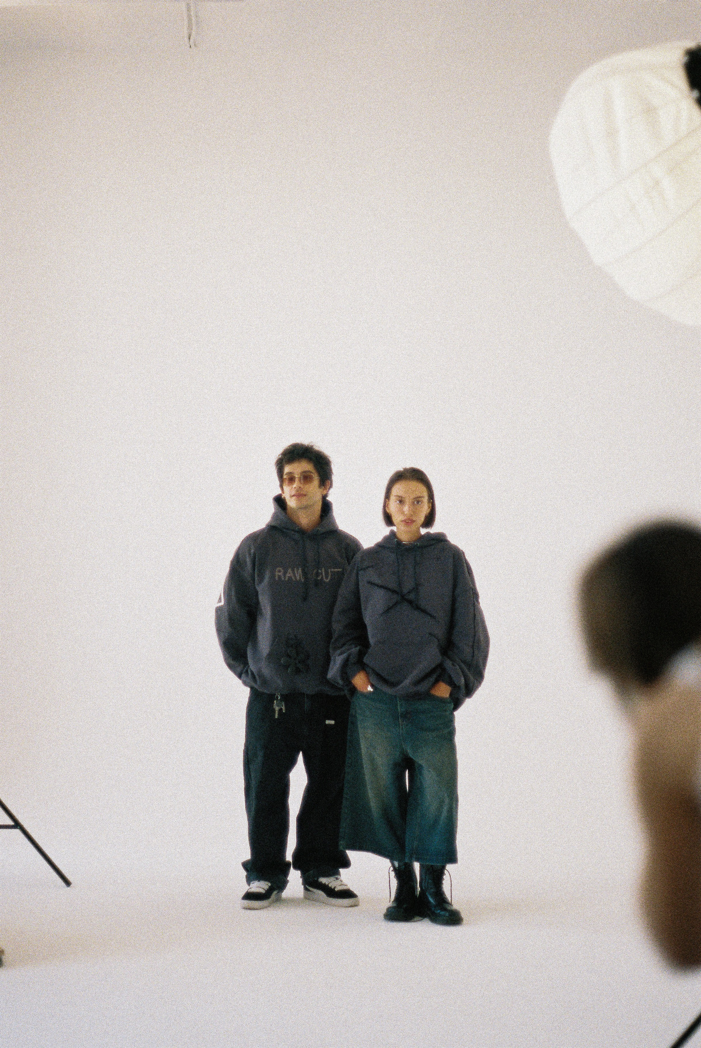 Съемка для бренда одежды на пленочную камеру