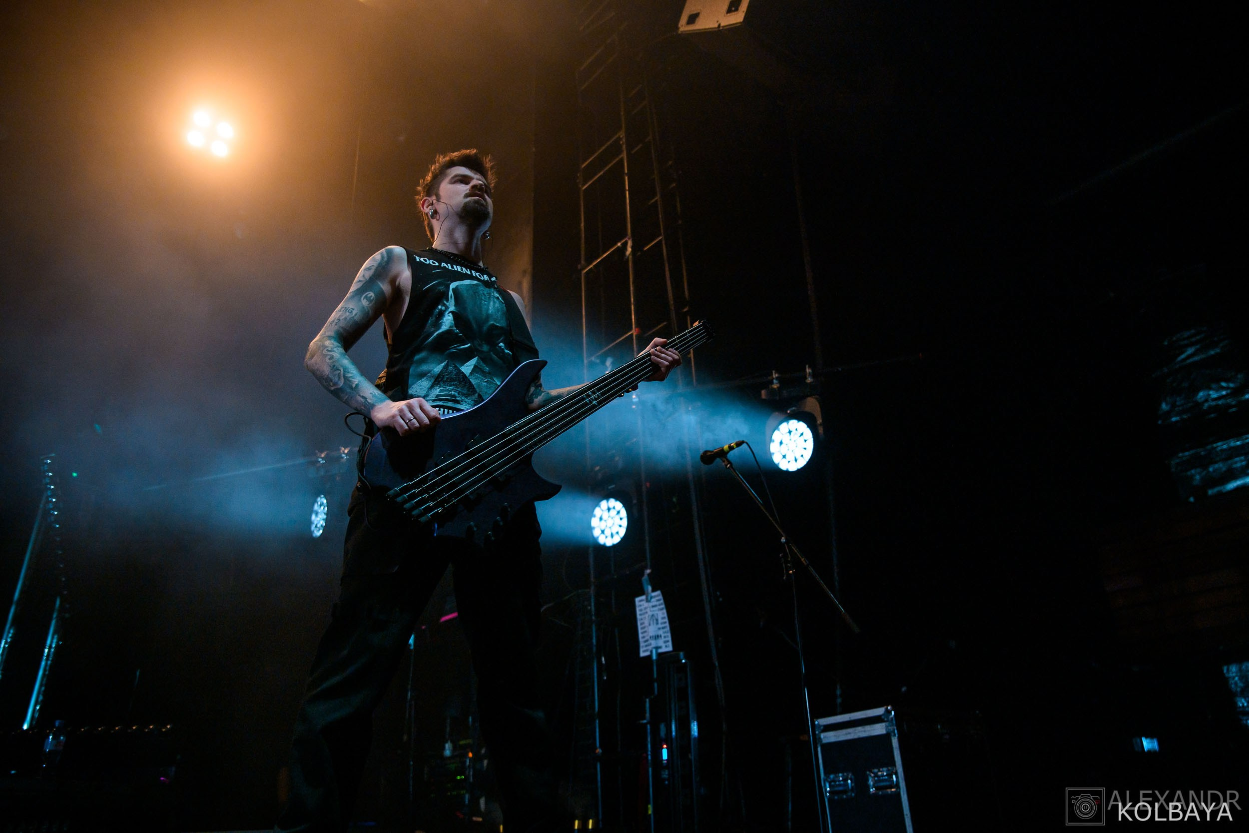Концерт группы СЛОТ в клубе BASE. Концертный и театральный репортажный фотограф в Москве Александр Колбая