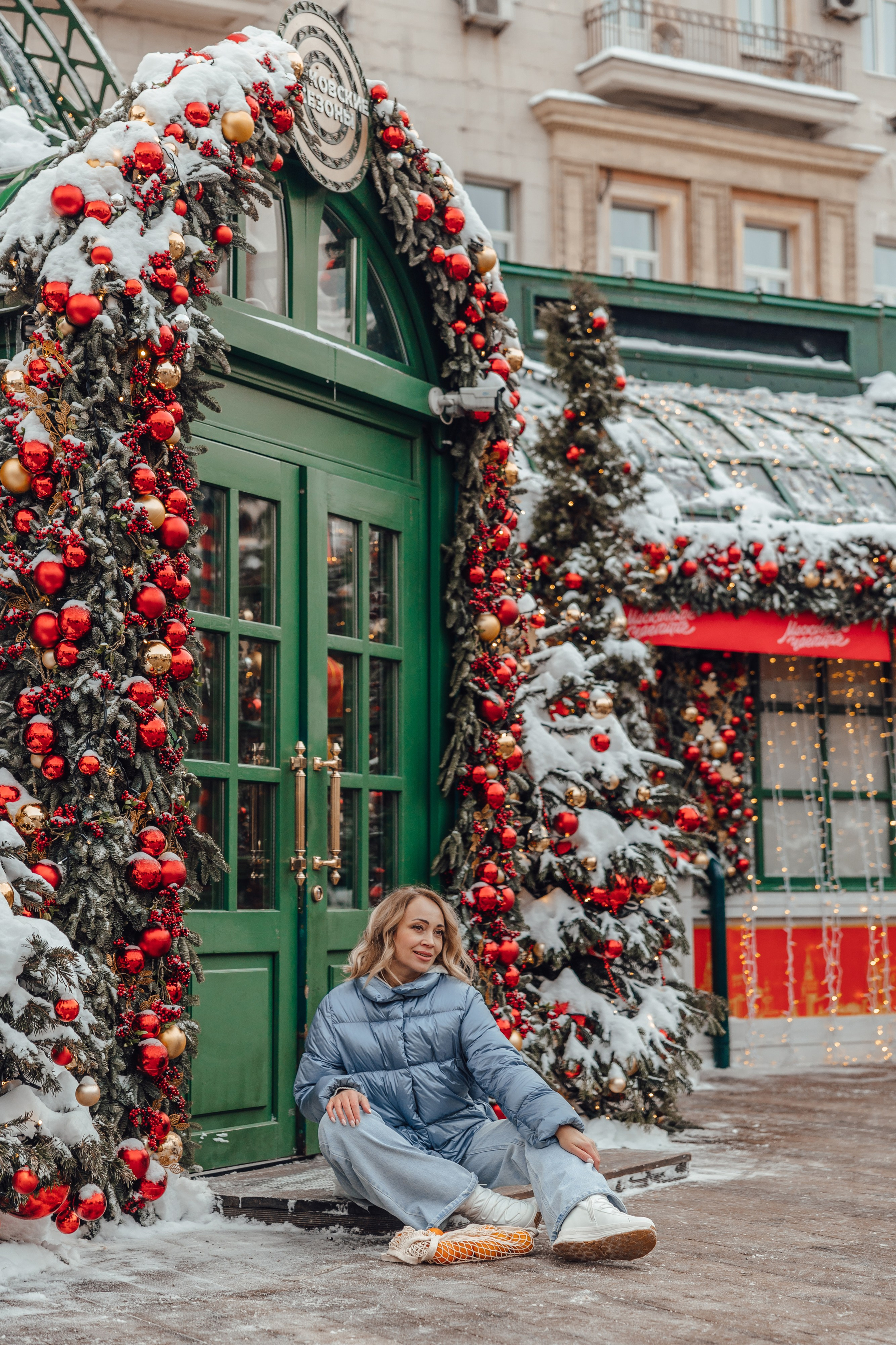 Новогодняя фотосессия на&nbsp;Ярмарке Новогодние сезоны на&nbsp;Тверской площади