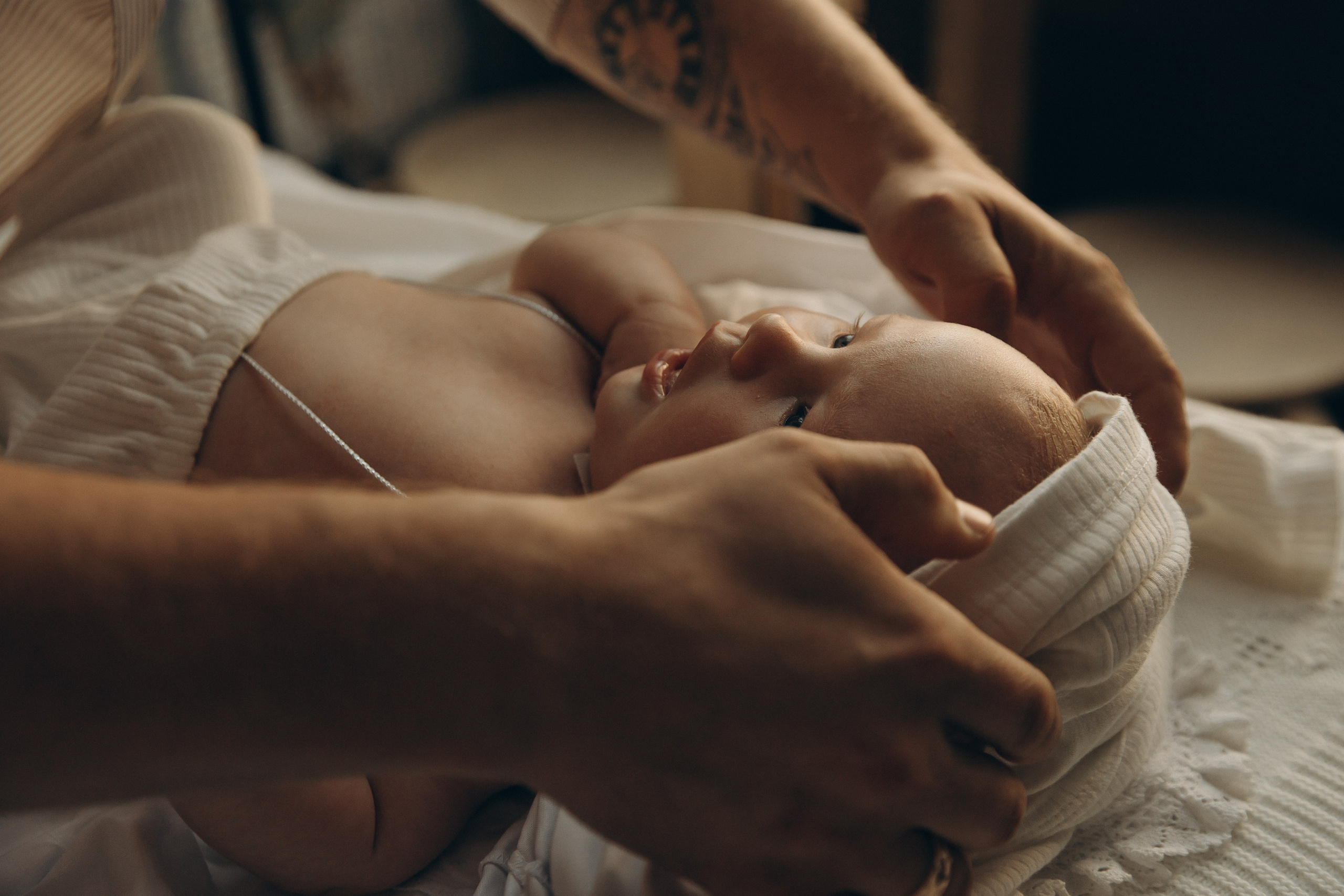 Крещение. Семейный фотограф в Москве и Королеве Евгения Баукова