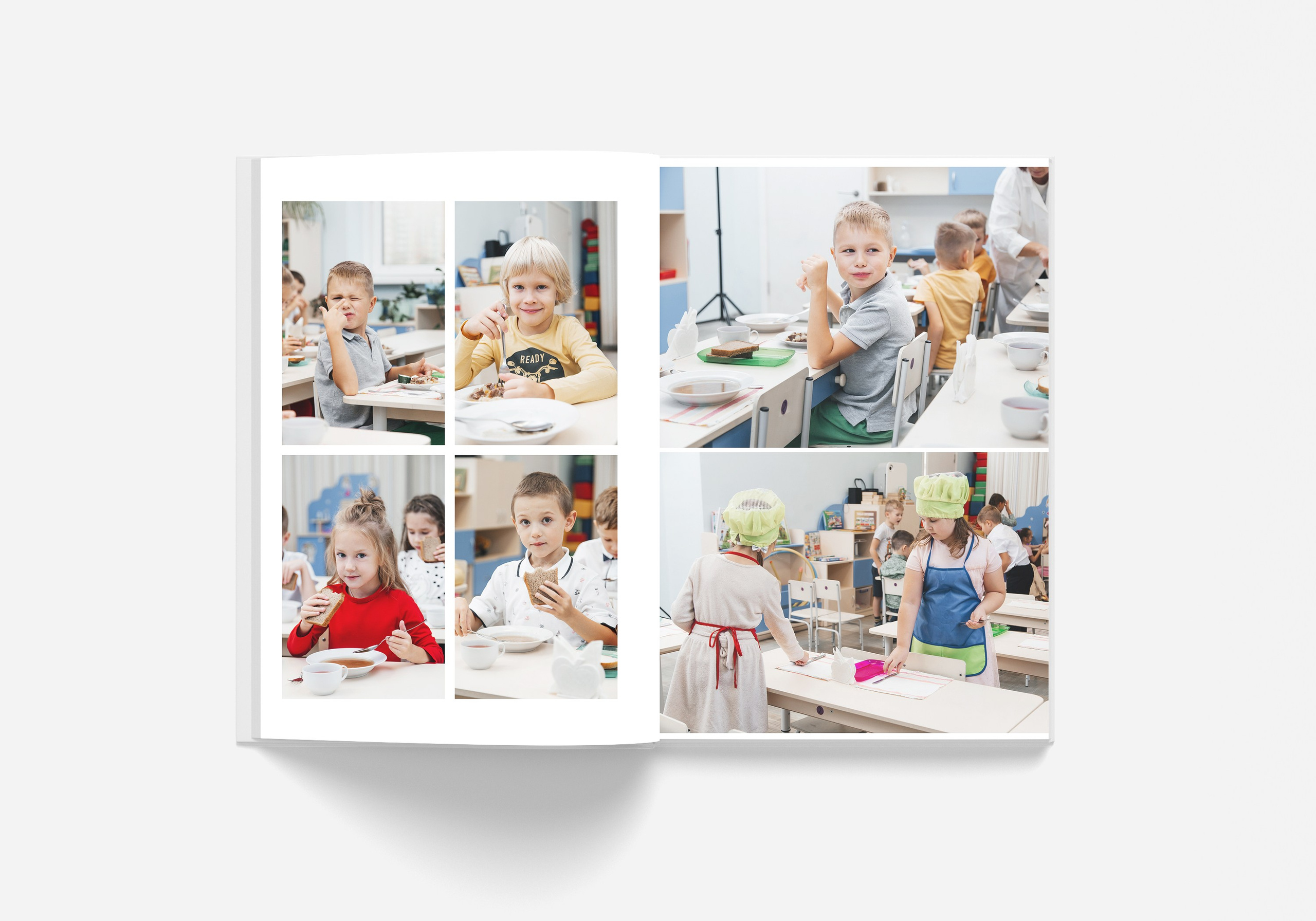 Детский сад Альбом 10 разворотов (20 страниц). Выпускные альбомы. Зубкова Яна