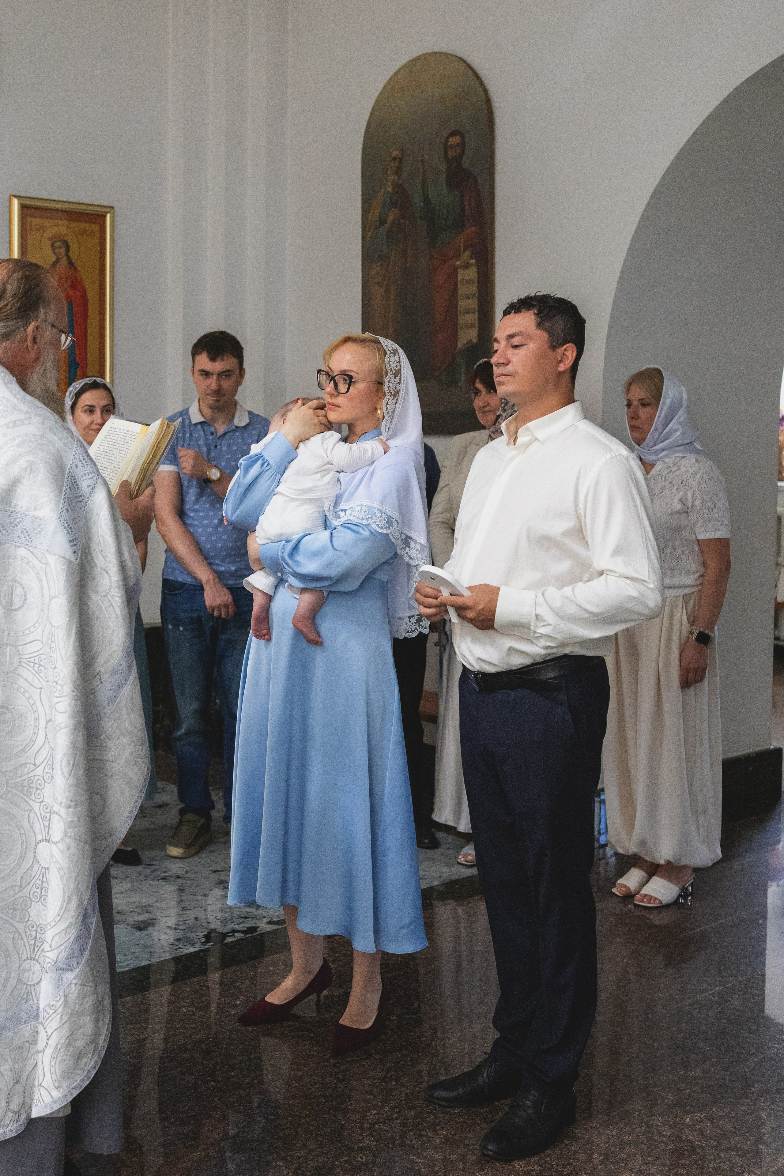 Крещение Филиппа. Храм Покрова Пресвятой Богородицы. Фотограф в Могилеве|Минске Авдеева Юлия