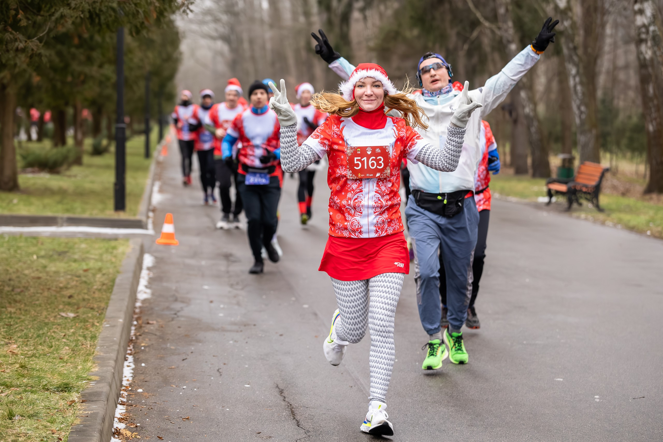 Забег Дедов Морозов!. Свадебная фотосъёмка в Москве, Туле
