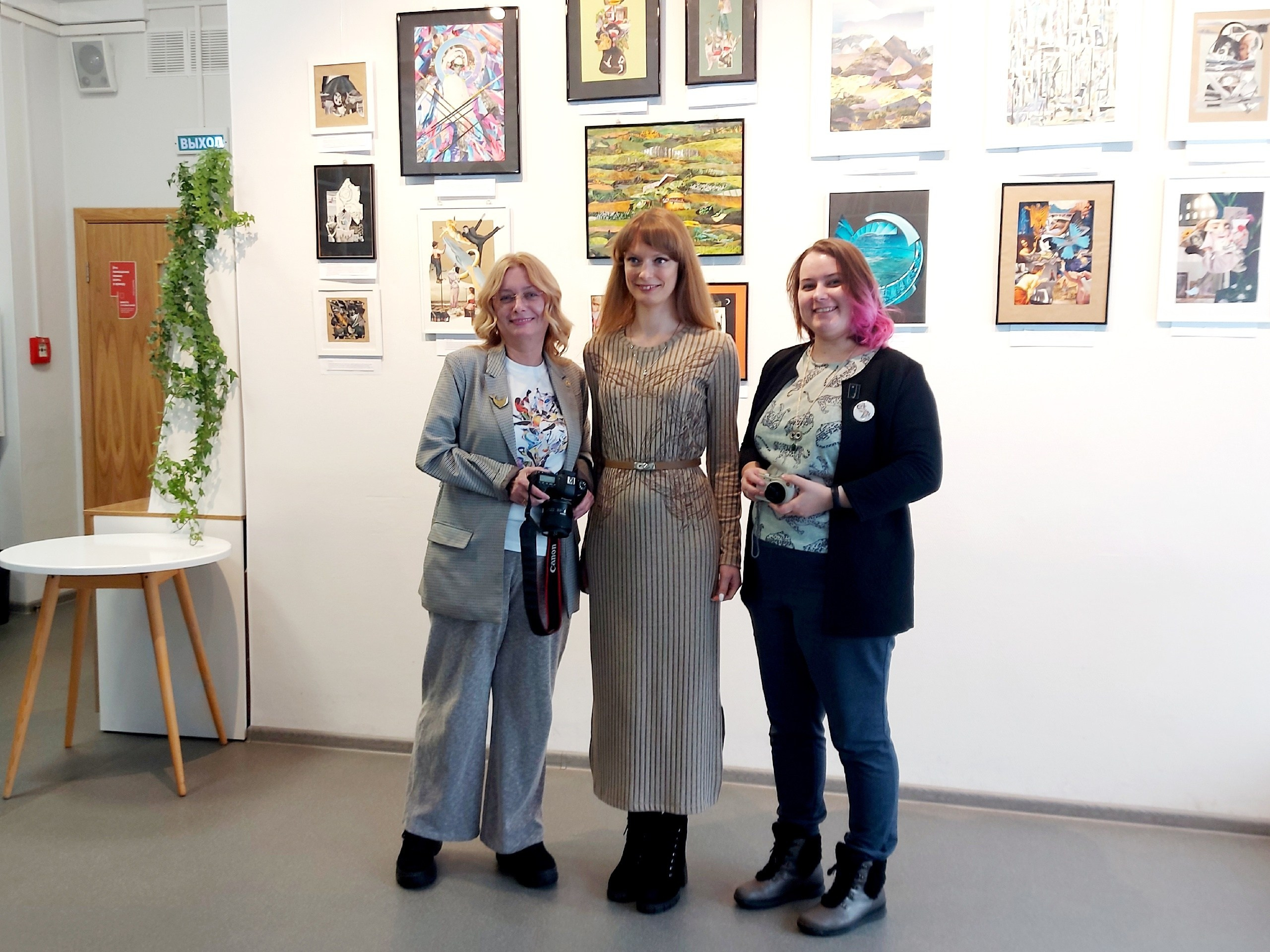 Выставки. Коллажи Анны Колесовой (Ню)