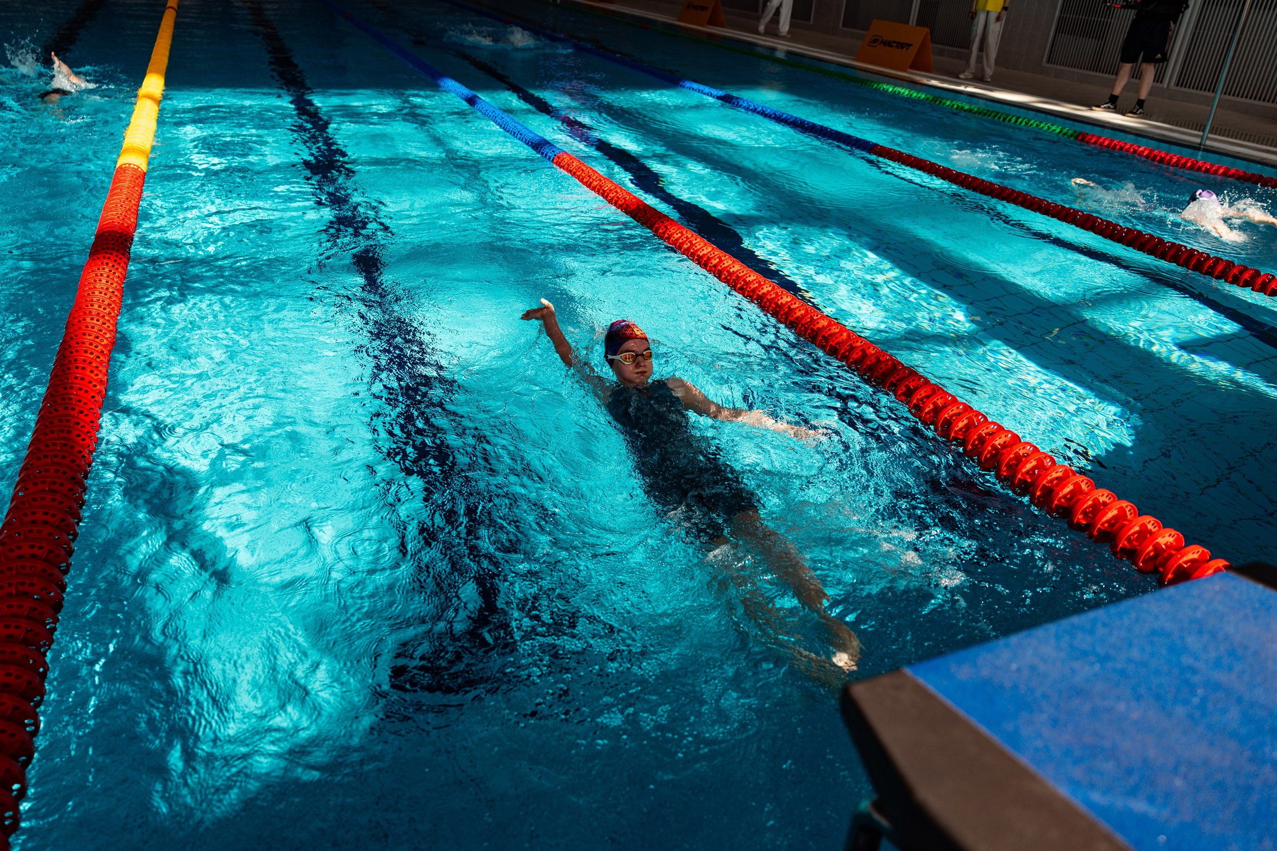 Второй тур Соревнований по плаванию «НАСТАРТ» СК «Акватория ЗИЛ». Репортажный фотограф в Москве Измалков Артем