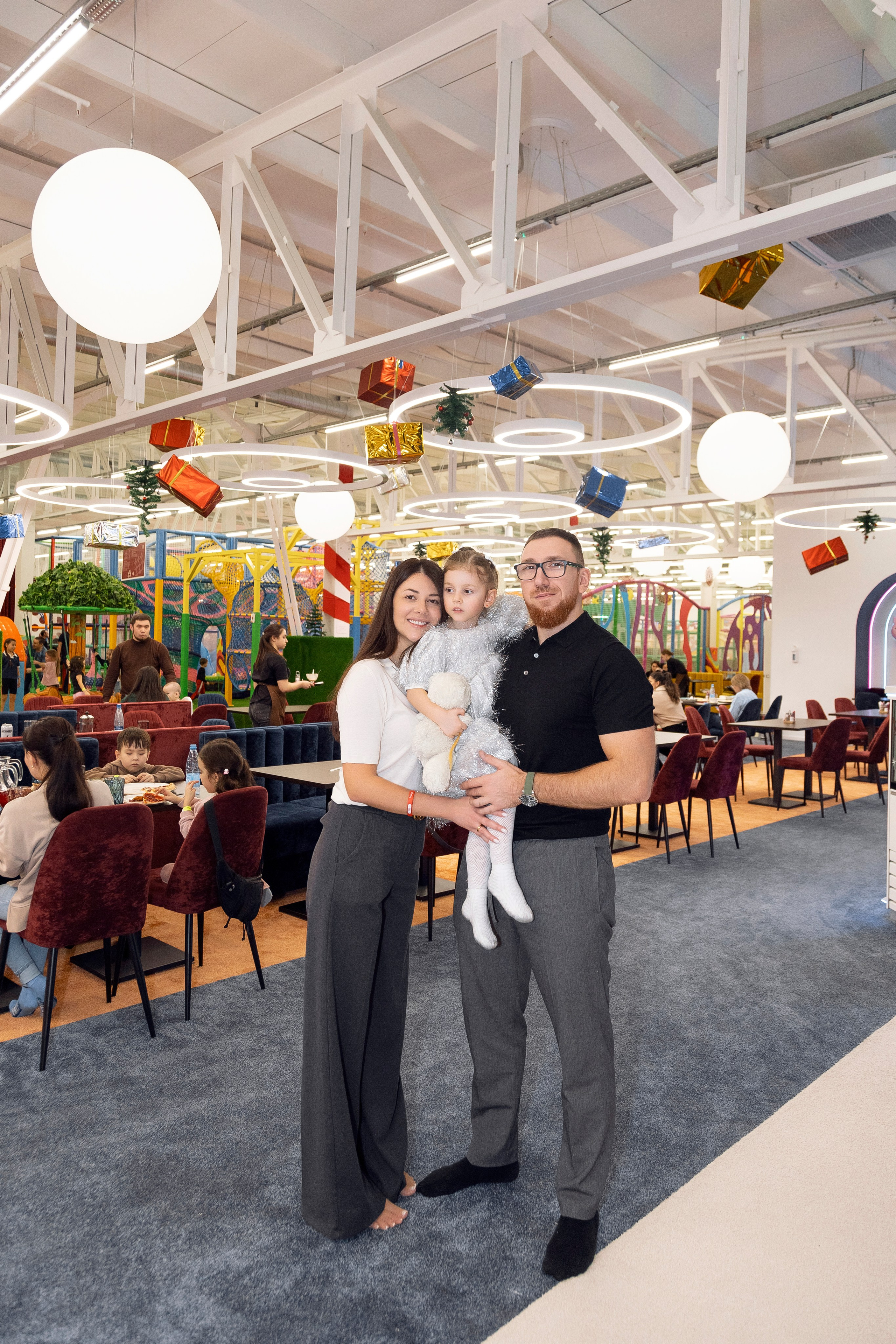 День рождение в активите-парке Магнус. Семейный фотограф в Сургуте Тимершина Мария