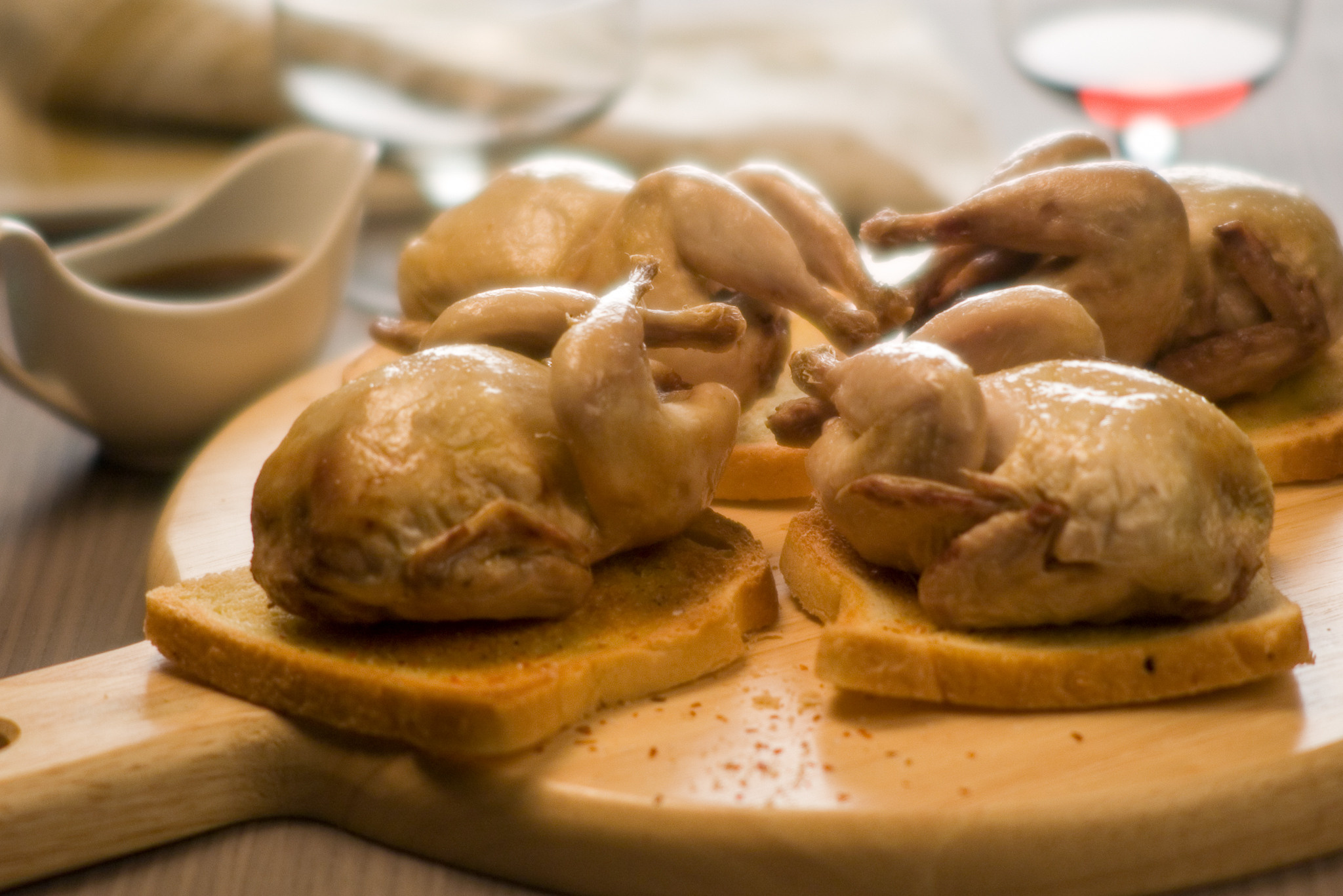 Перепёлки запечённые