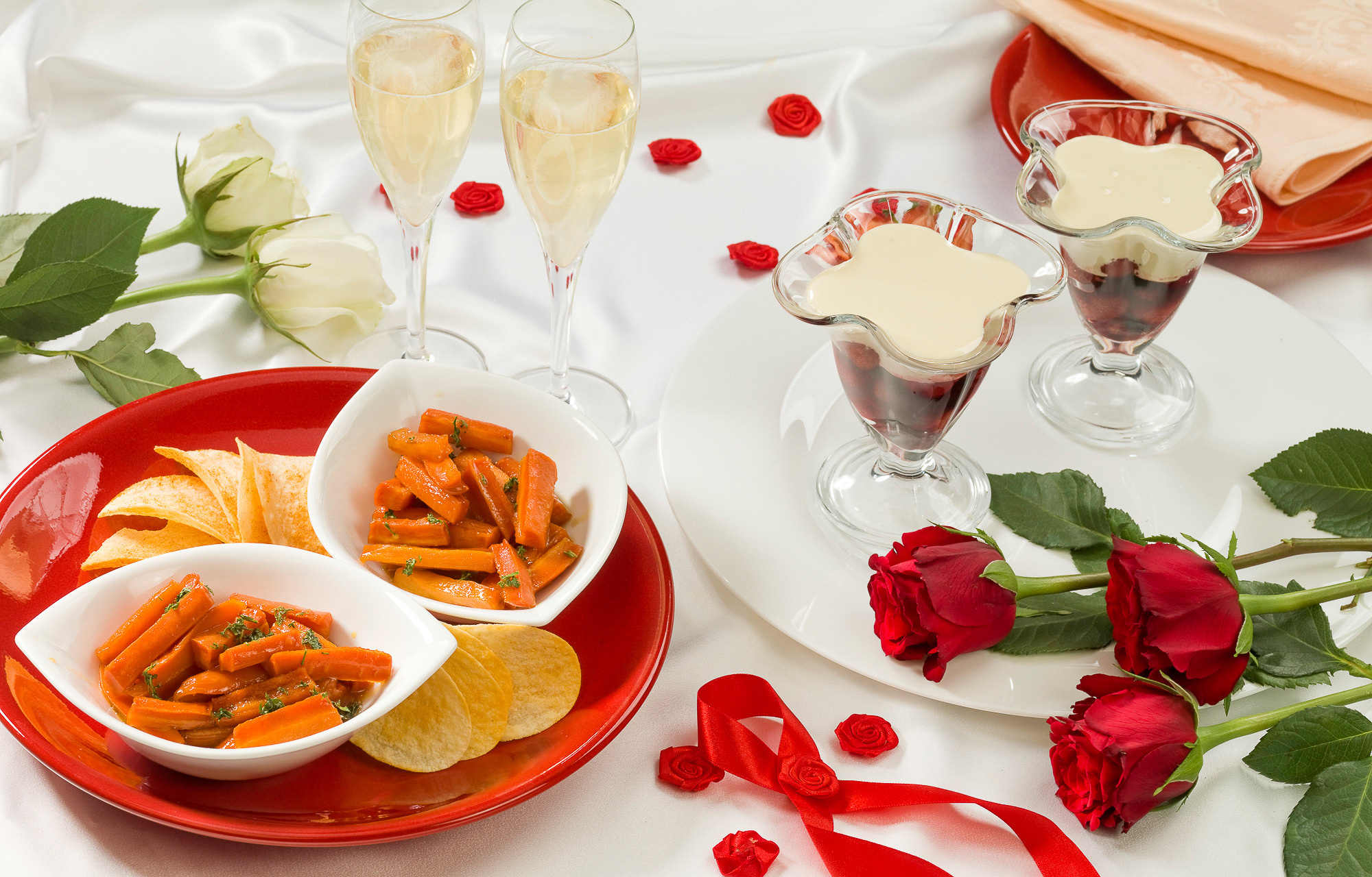 День святого Валентина, разворот  журнала Гастроном