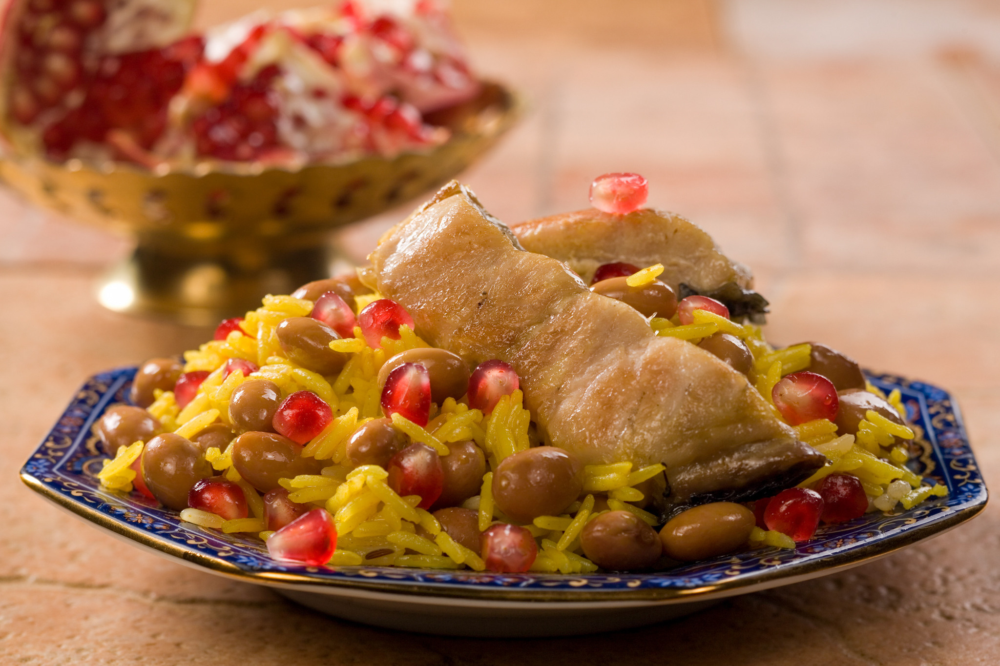 Плов по-азербайджански с сазаном