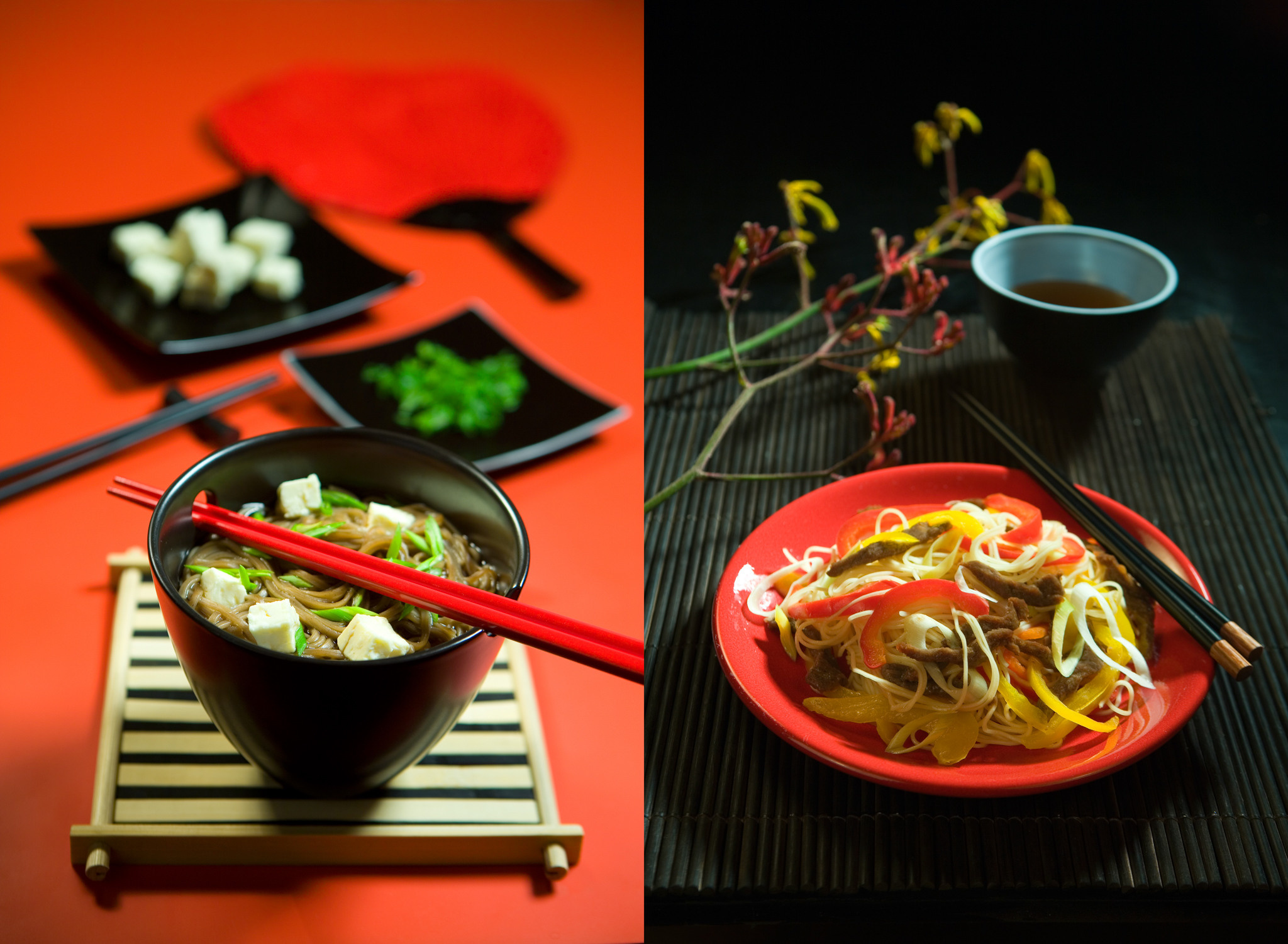 Блюда китайской кухни, разворот журнала Гастроном