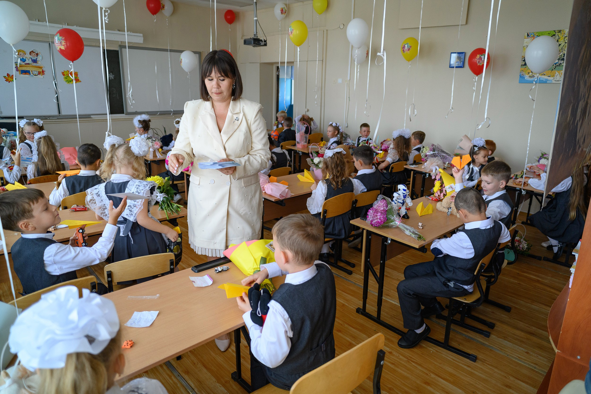 Линейка 1 Сентября. Фотограф Александр Данилов