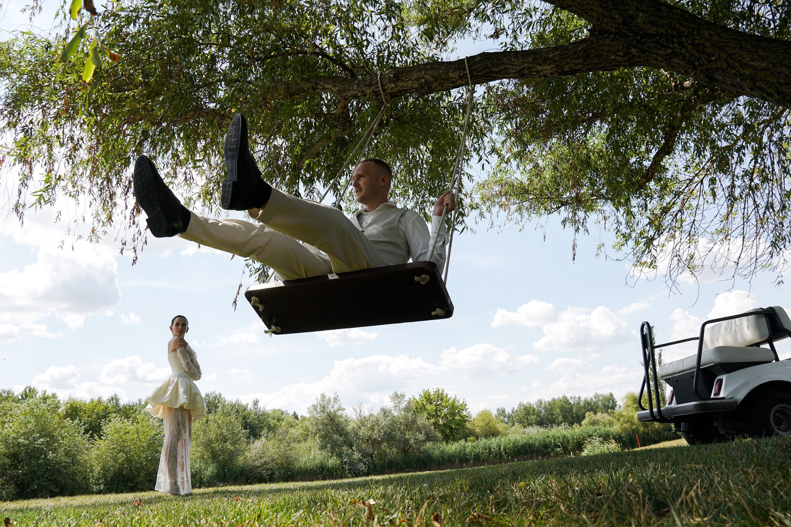 Golf club's wedding. Свадебный фотограф и видеограф в Ростове-на-Дону. Максим и Наталья Лебедевы