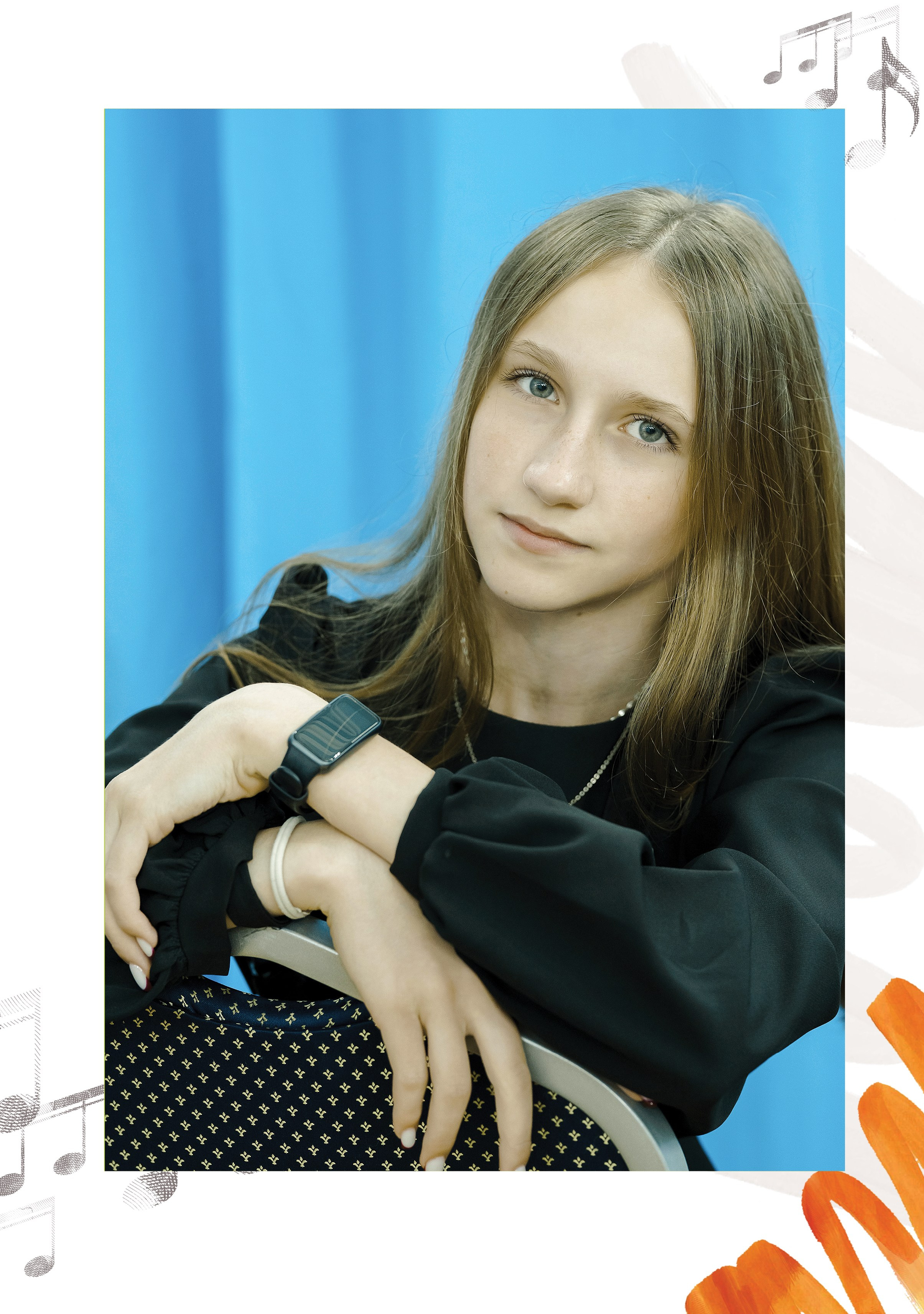 Валерия, саксофон. Фабрика выпускных альбомов