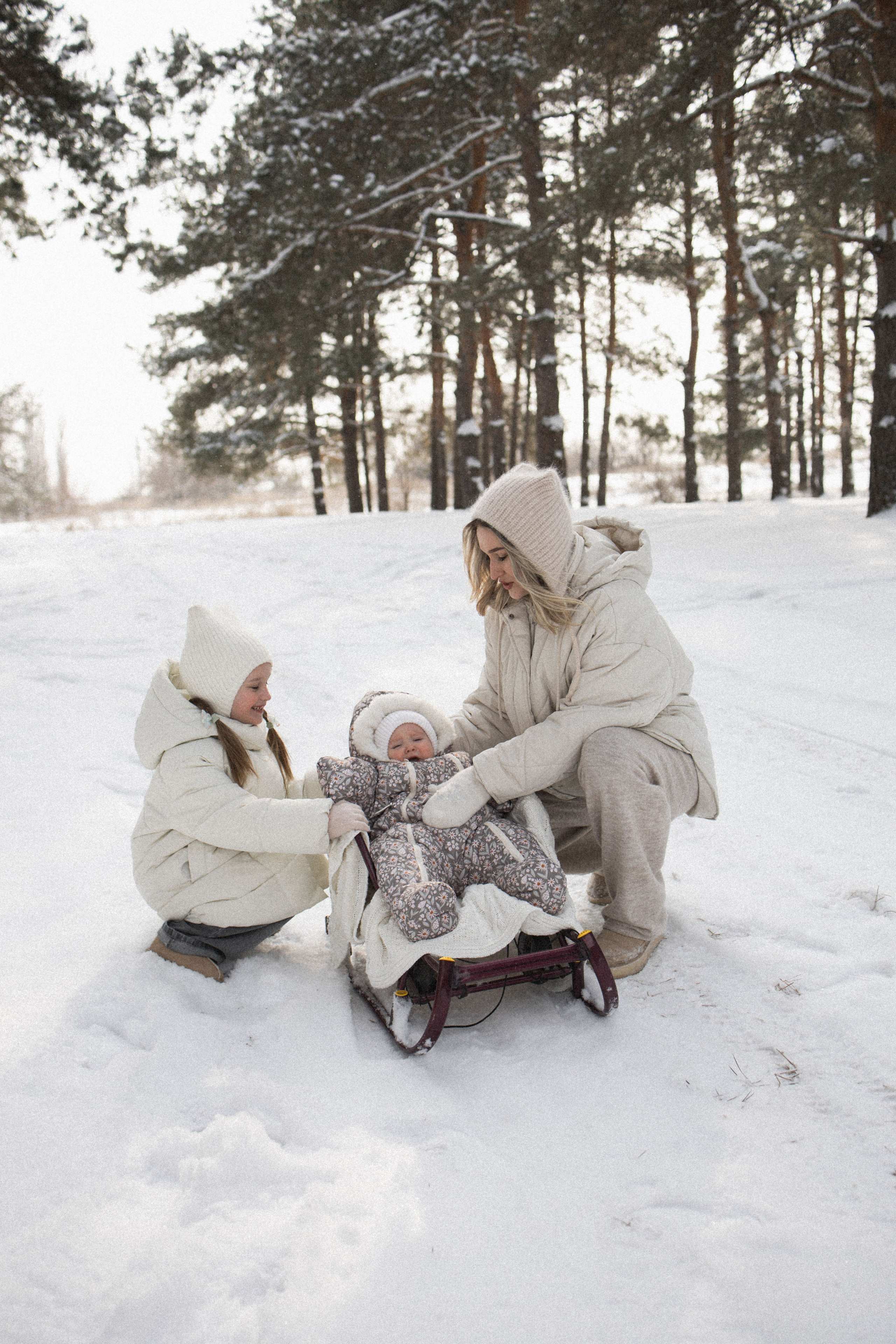 Марина + Кира + Мира. Семейный фотограф Елена Баган Волгоград