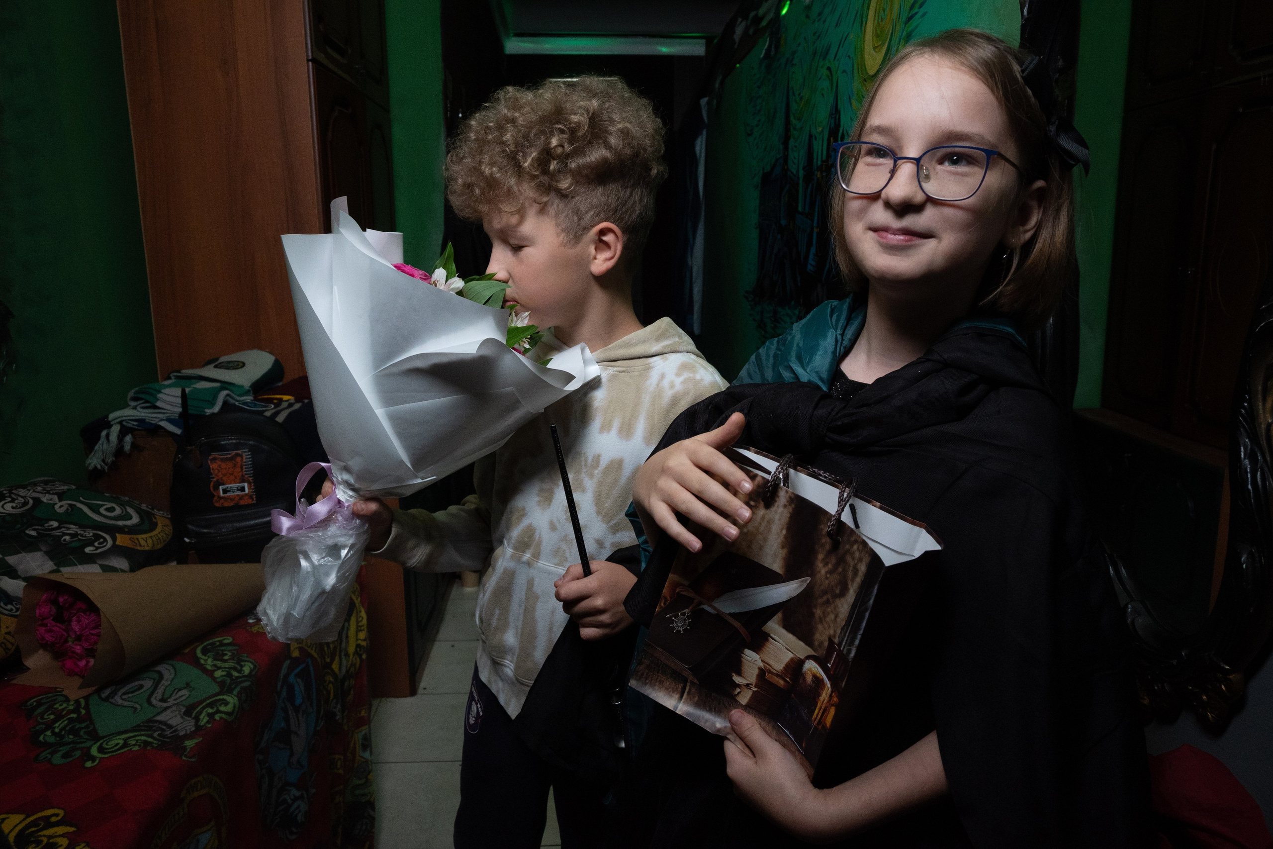 День рождения ребенка в «Подземелье Слизерин». Фотограф мероприятий в Москве