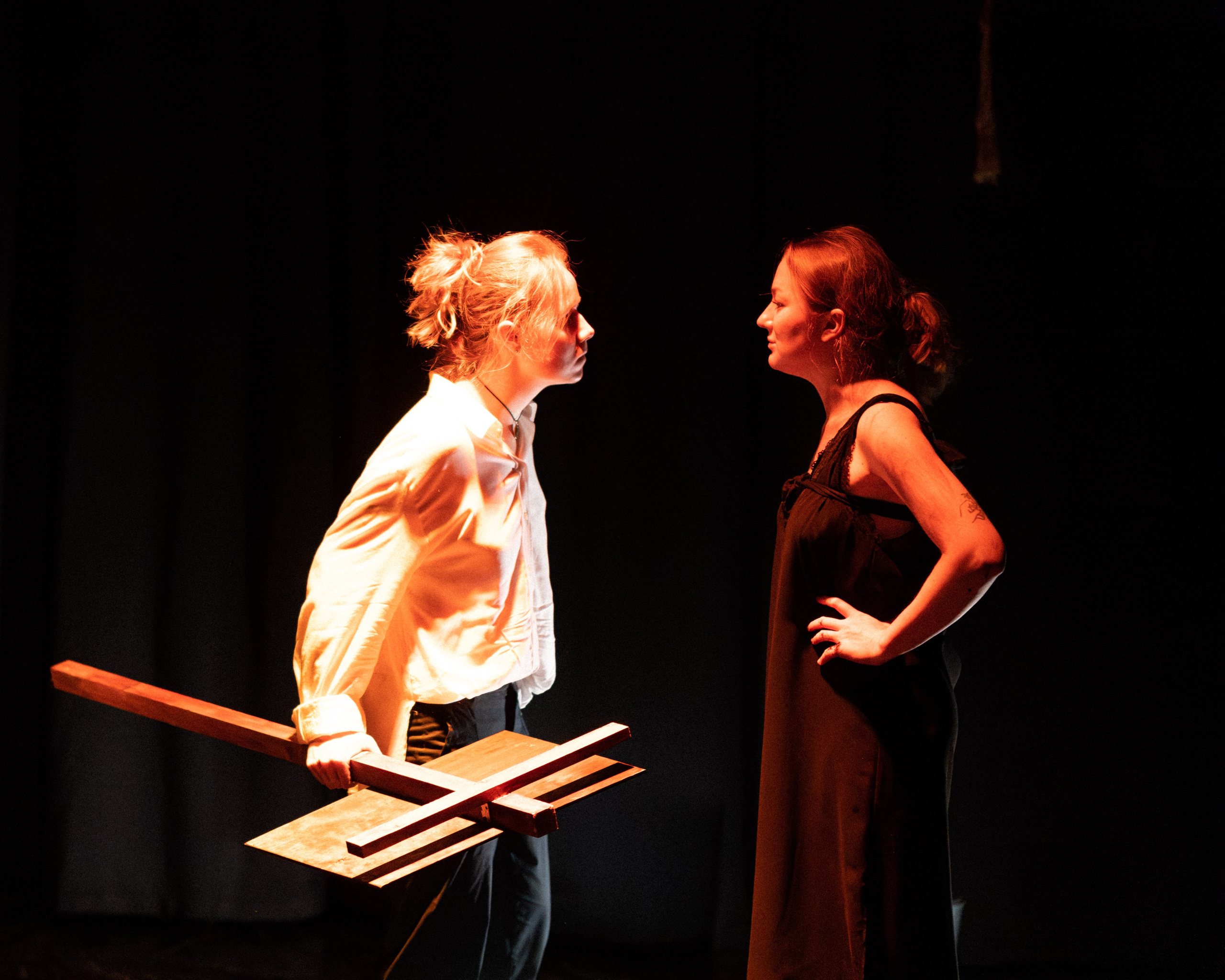 Спектакль «Чудная баба». Репортажный и портретный фотограф Андрей Гаровский