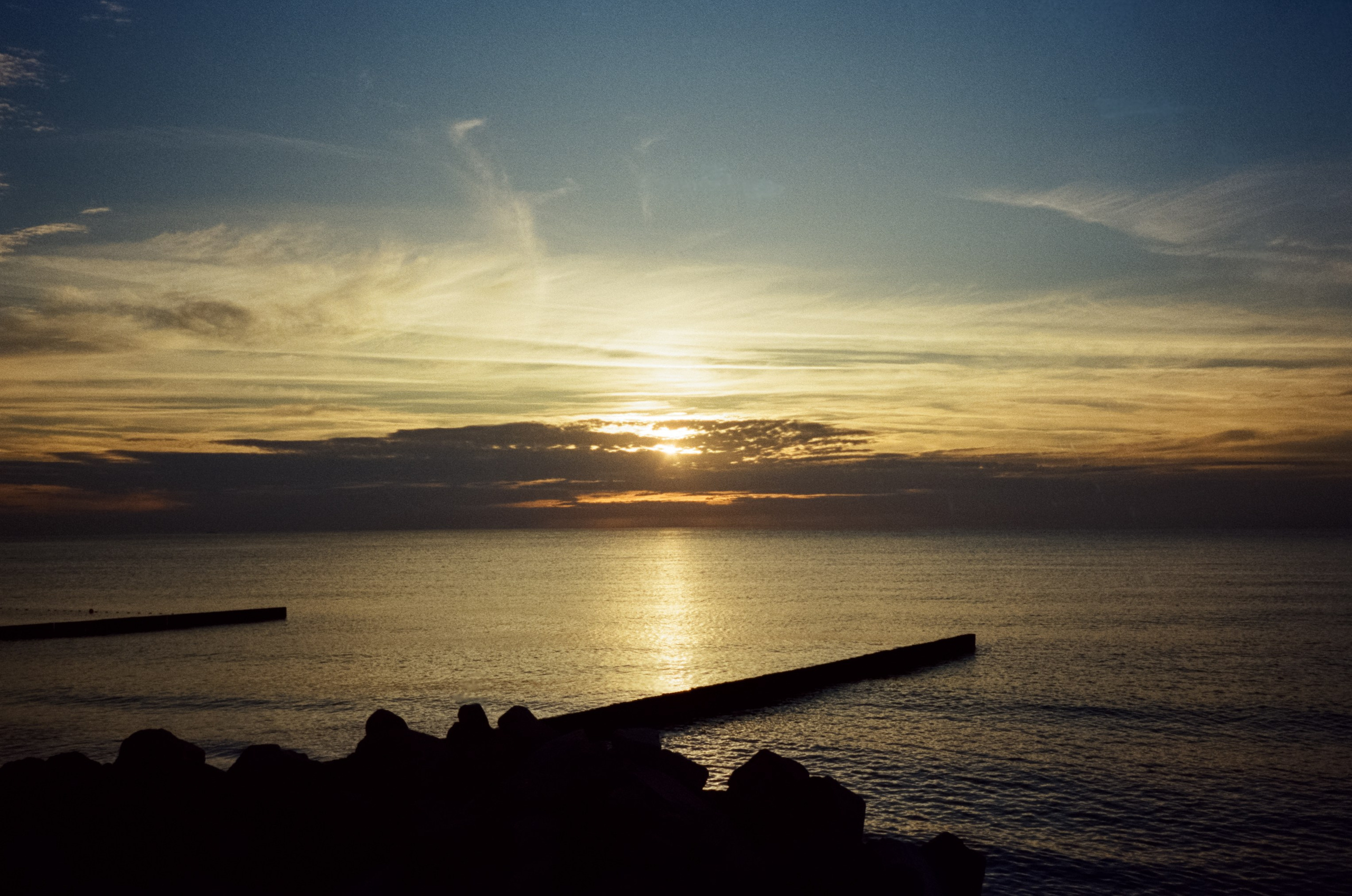 Вечерняя прогулка и закат в Светлогорске. Фотограф-документалист Мария Осокина