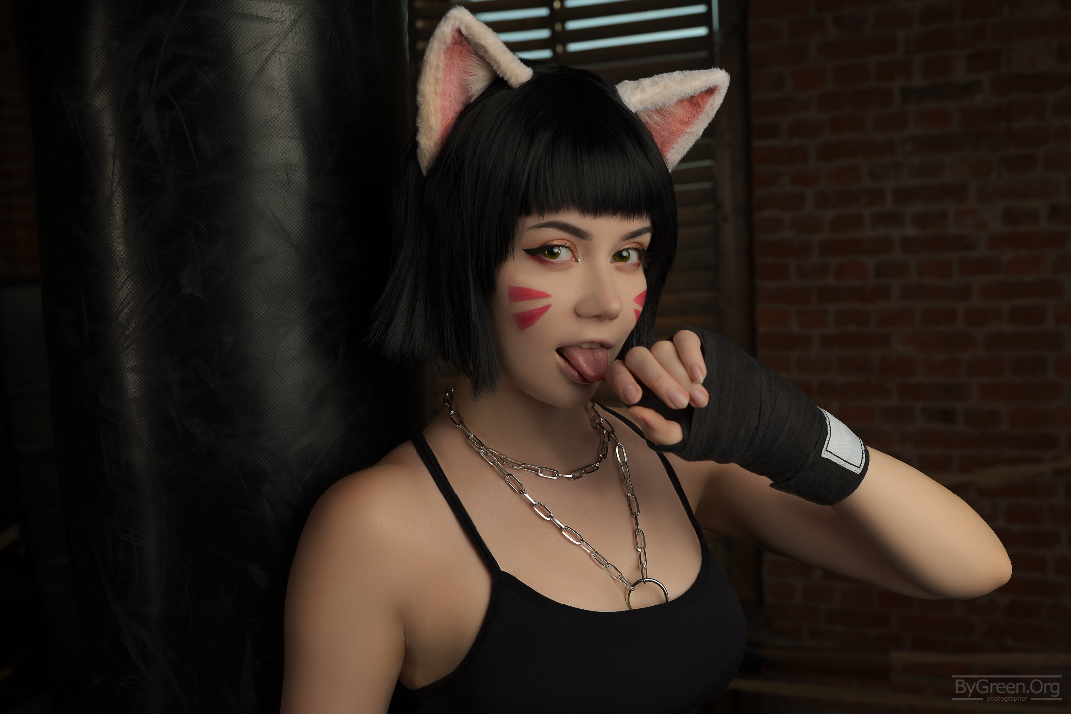 Original cosplay sport casual neko