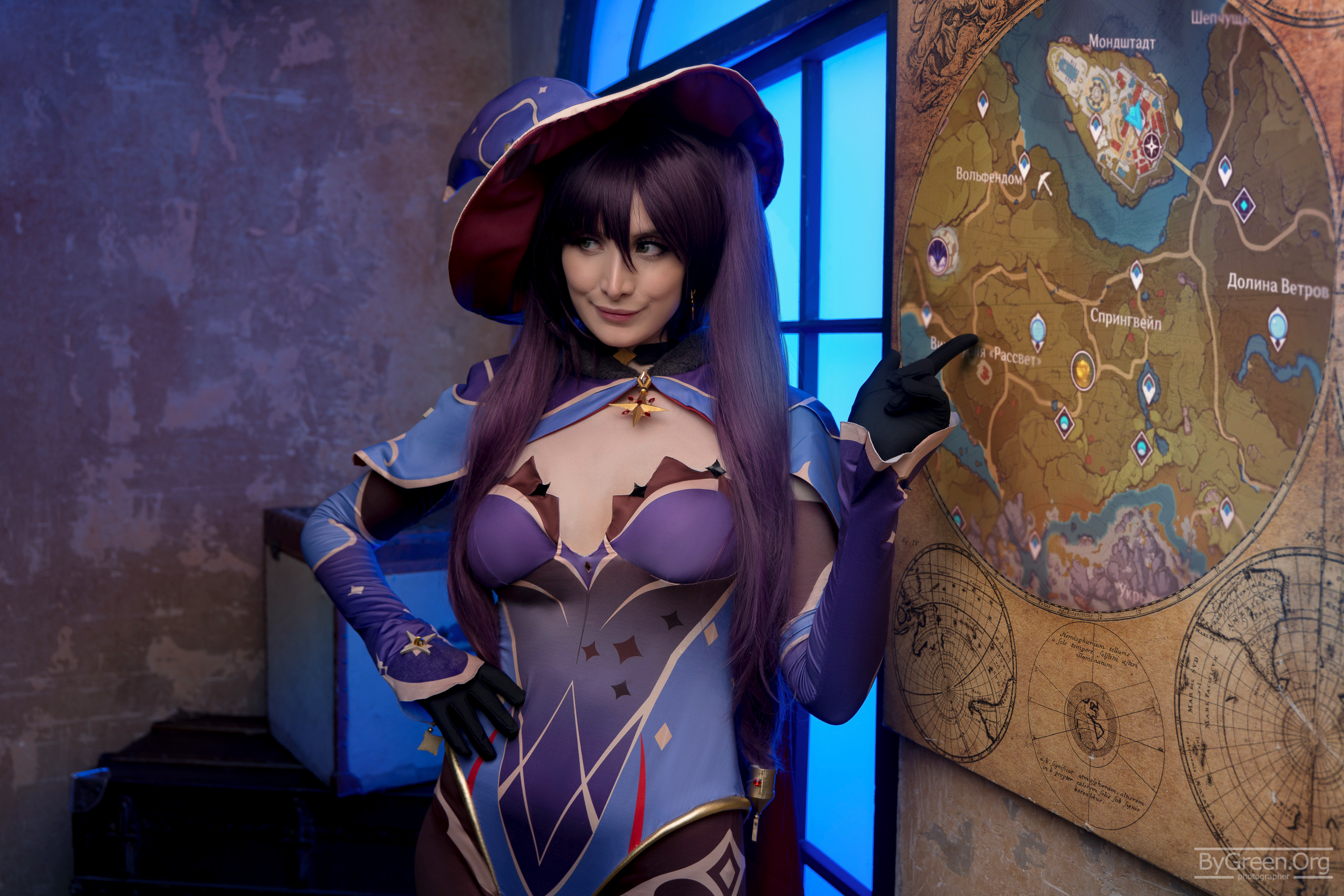 Mona. ByGreen.org — Cosplay photo and video with love