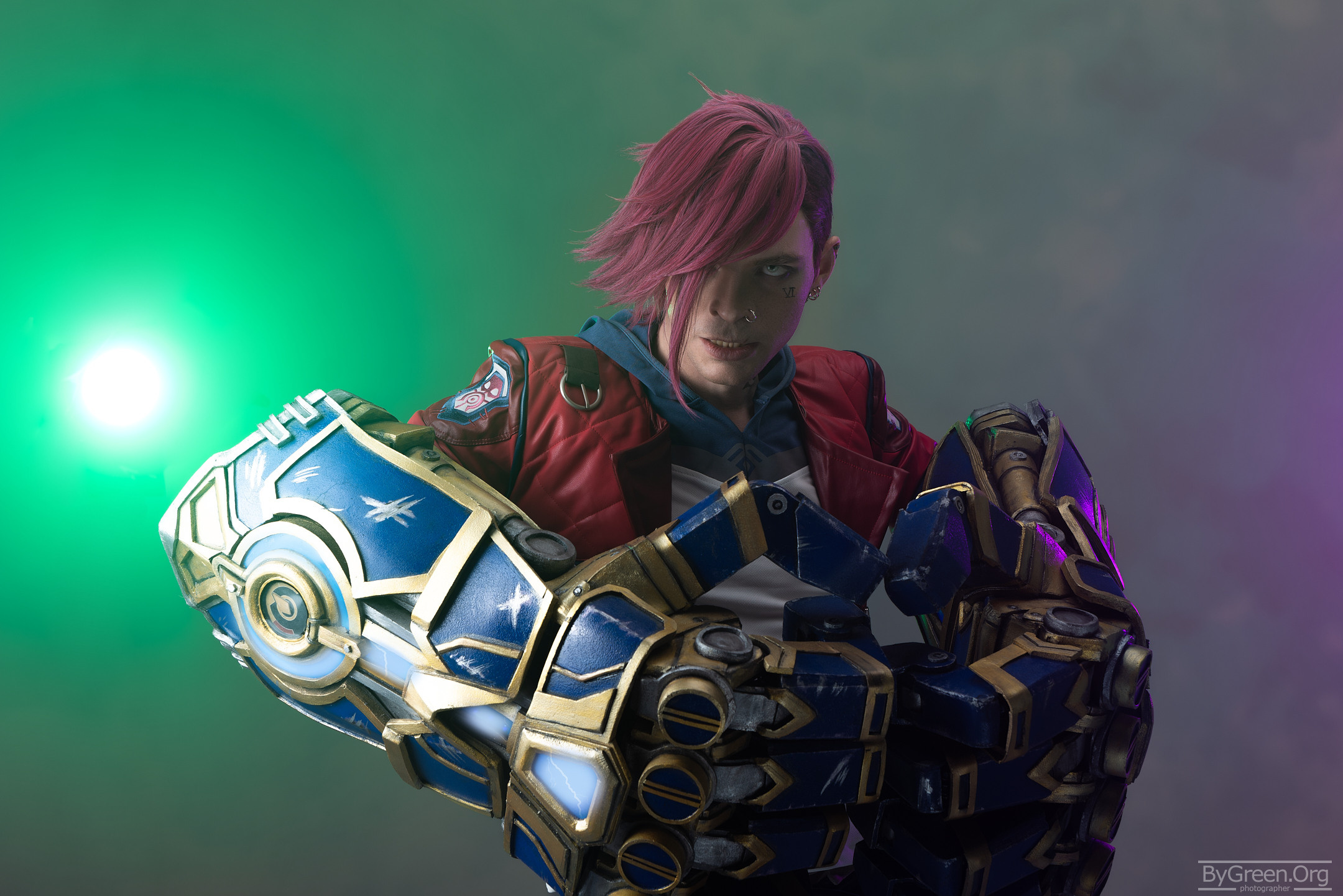 Vi Arcane Male. ByGreen.org — Cosplay photo and video with love